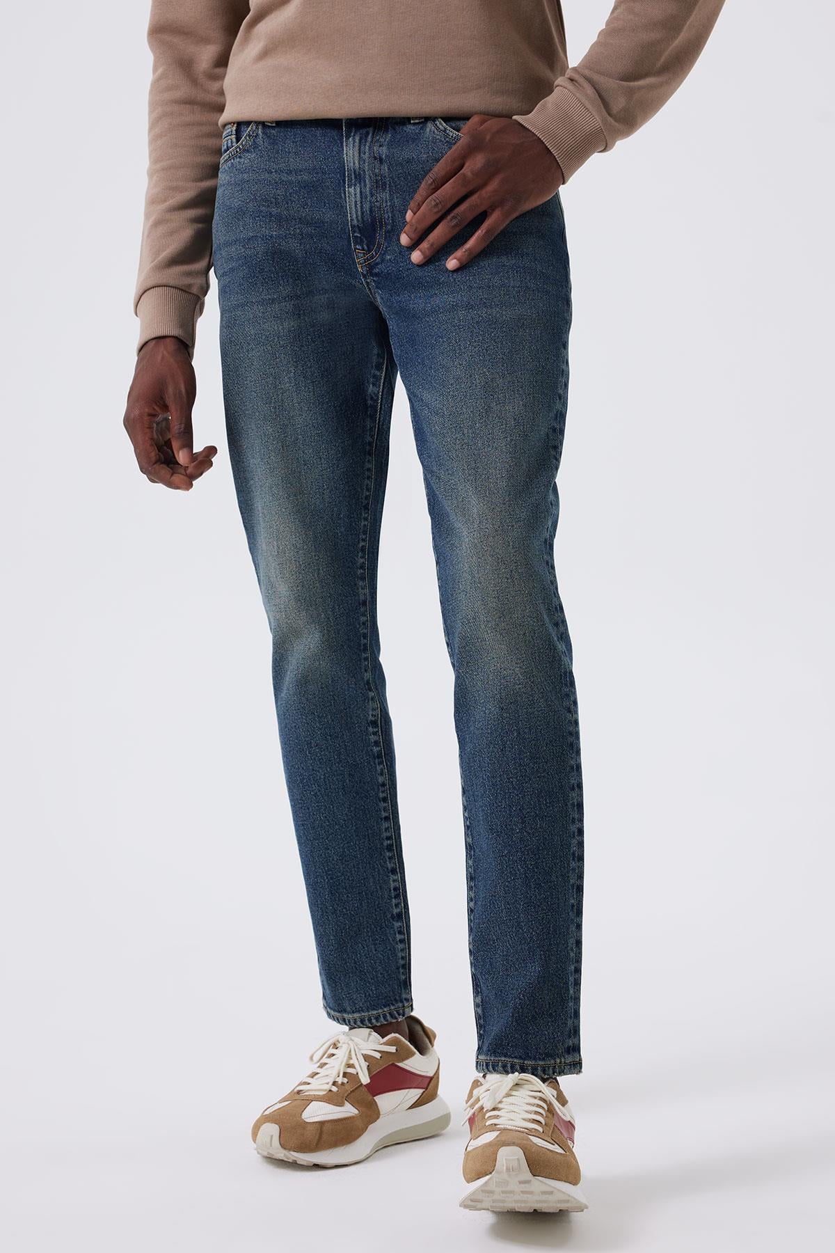 Jack Erkek Jean Pantolon Hıllary Blue Mıd