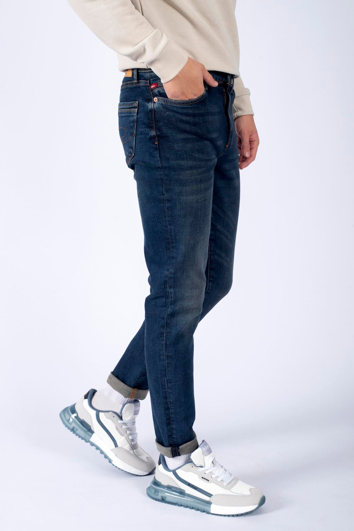 Jack Erkek Jean Pantolon Jake Ds Blue Mıd