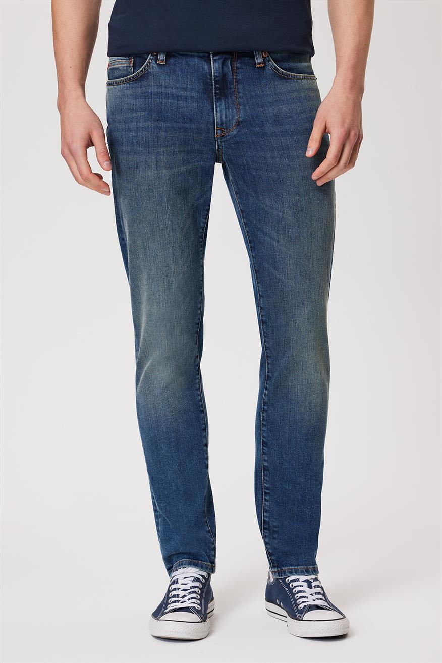 Jack Erkek Jean Pantolon Kırwan Blue Rınsed