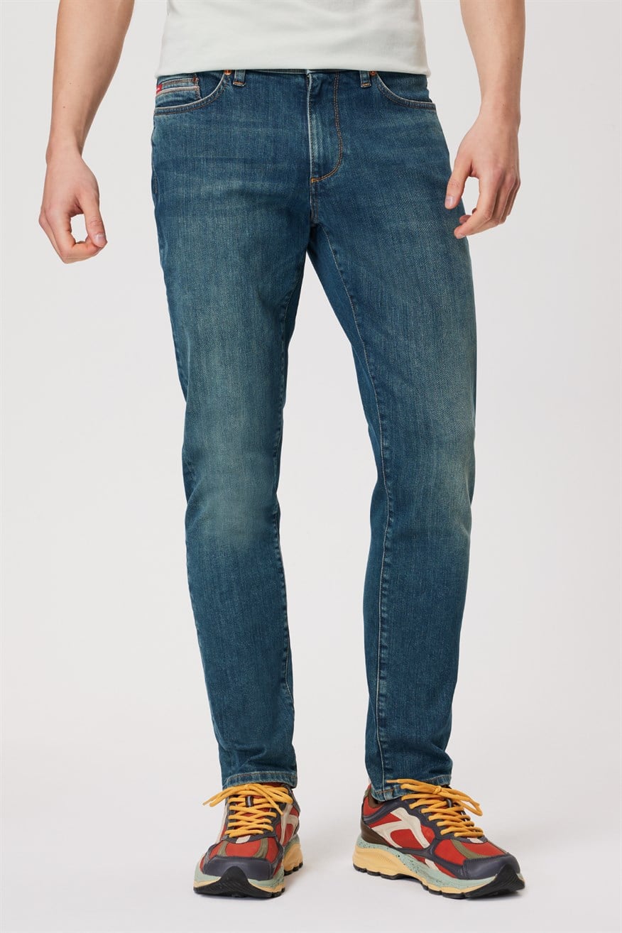 Jack Erkek Jean Pantolon Tasman Nıle Blue