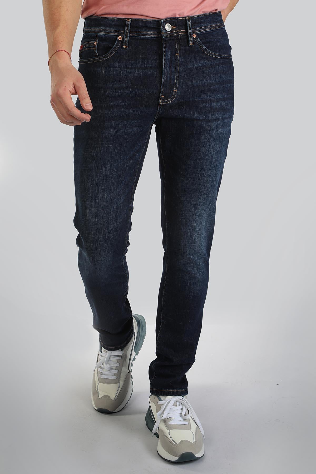 Jack Erkek Jean Pantolon Tom Mıd Blue
