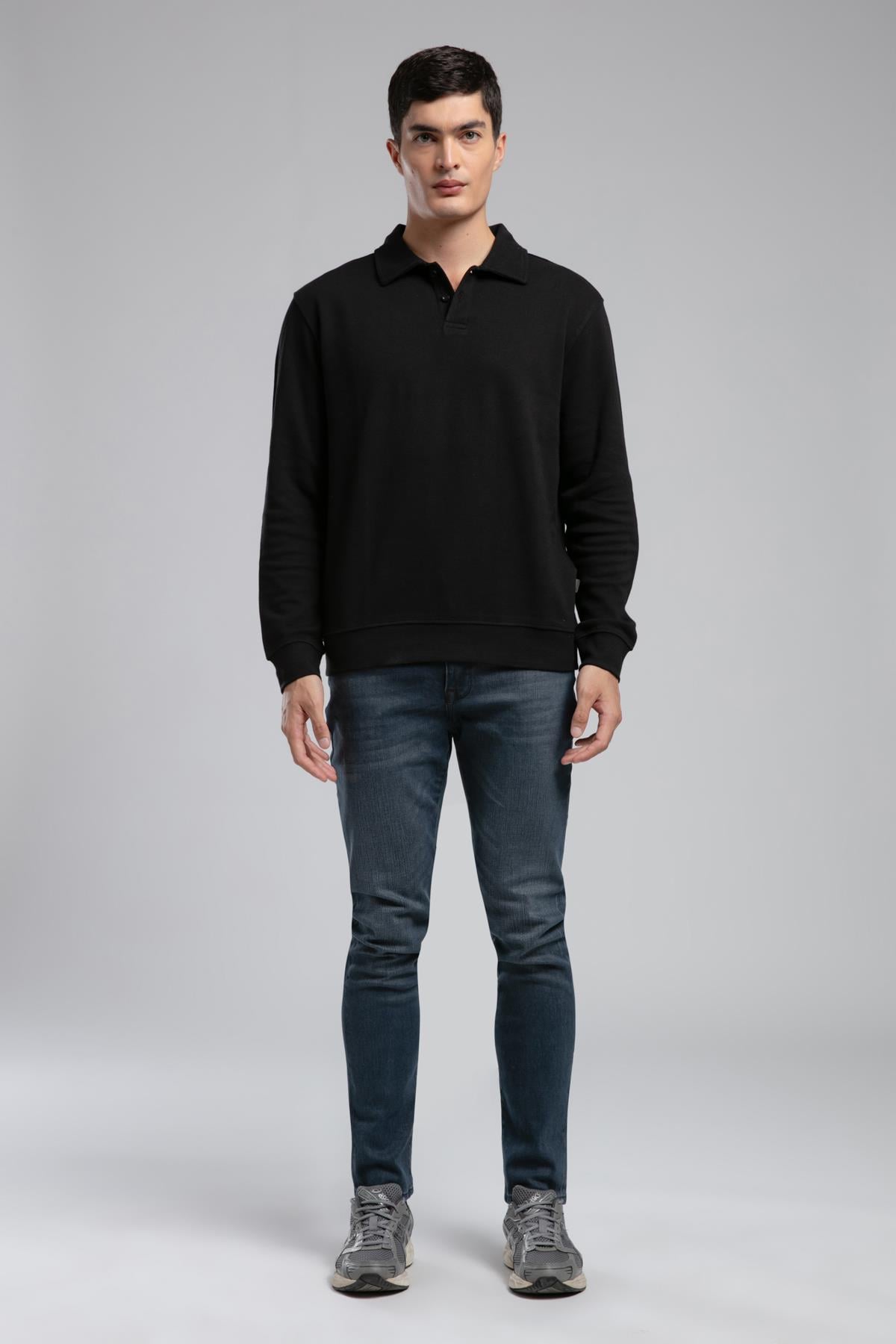 Jack Orta Bel Dar Kesim Dar Paça Hapson Smoky Coated Erkek Jean Pantolon