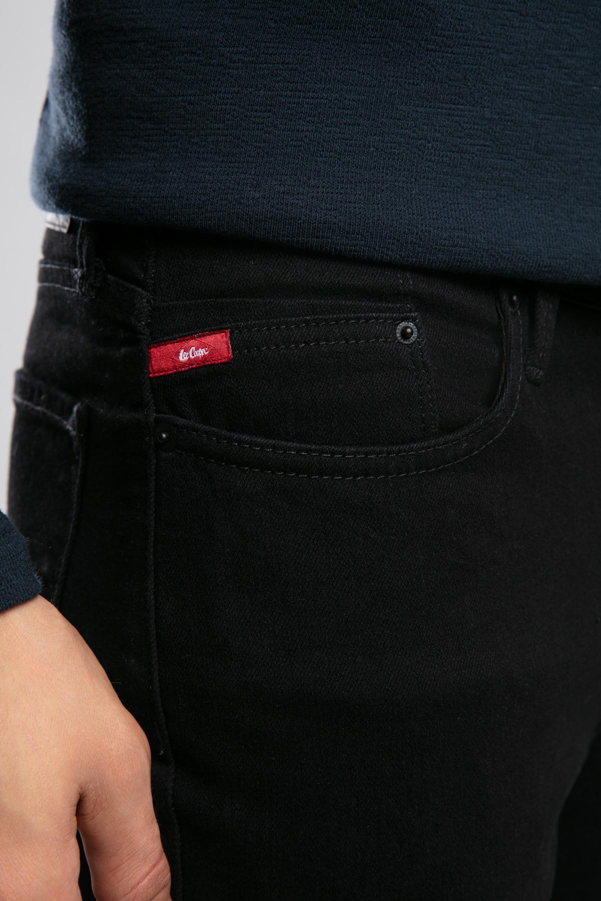 Jack Erkek Slım Dar Kesim Yüksek Bel Dar Paça Jean Pantolon Siyah