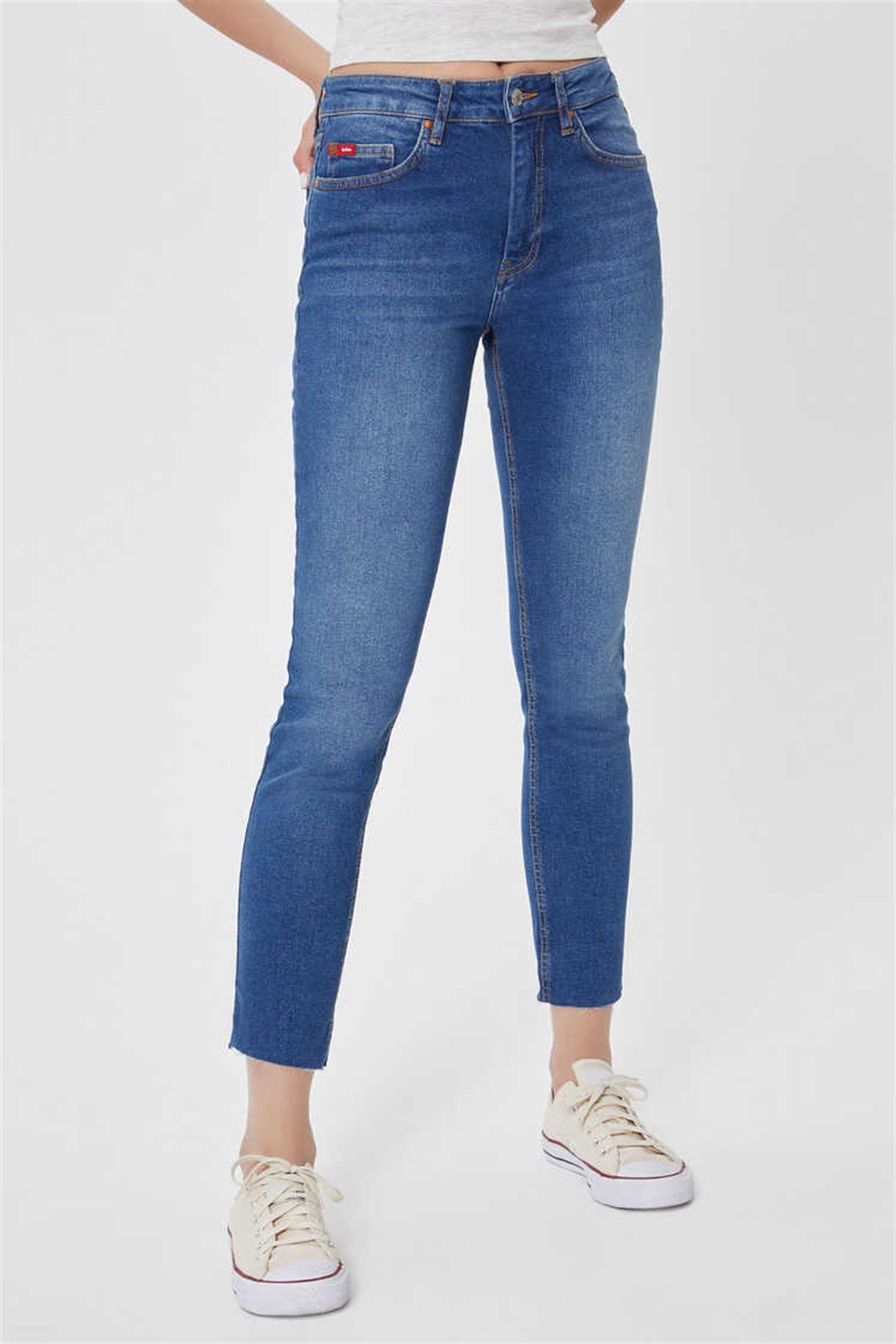 JACKLIN KADIN JEAN HIGHRISE SLIM PANTOLON