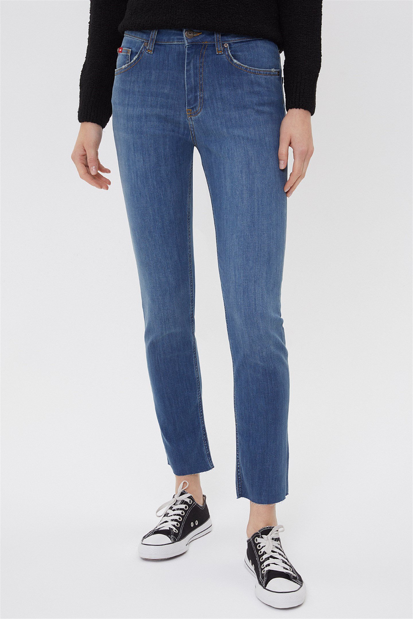 JACKLIN KADIN JEAN HIGHRISE SLIM PANTOLON