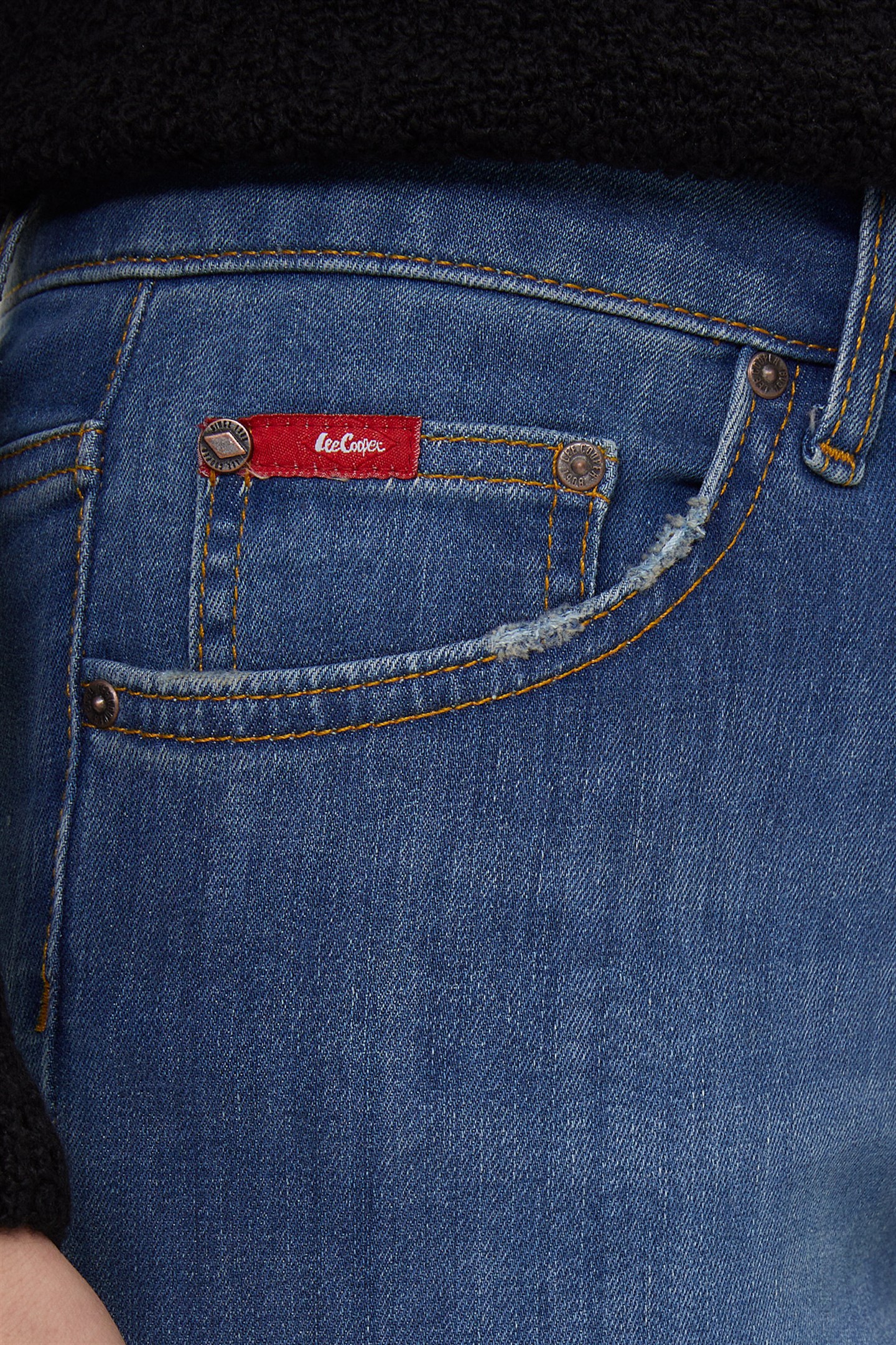 Jacklin Yüksek Bel Dar Kesim Dar Paça Ravelli Kadın Jean Pantolon