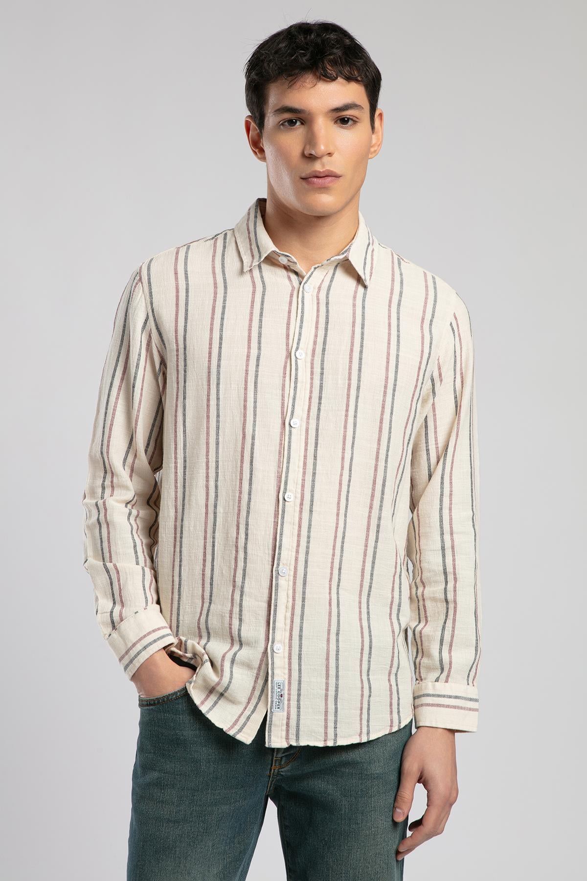 Jacob Erkek U.Kol Dokuma Gömlek