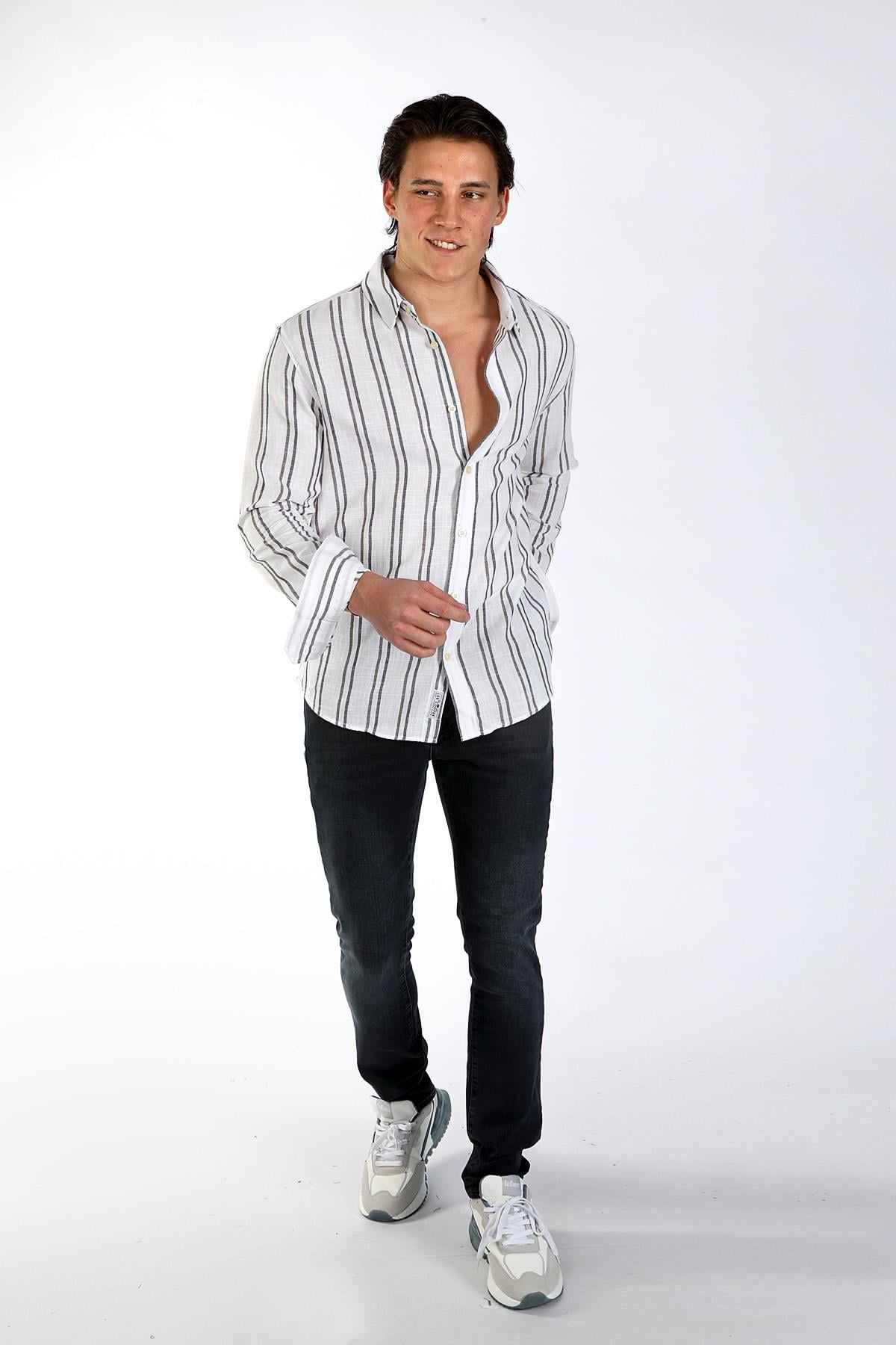 JACOB ERKEK U.KOL DOKUMA GÖMLEK