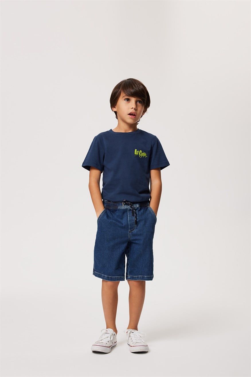 Jadon Erkek Çocuk Jean Şort Denım