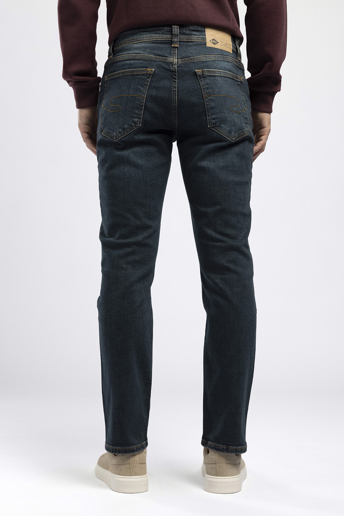 Jagger Premium Erkek Slim Straight Jean Koyu  Mavi