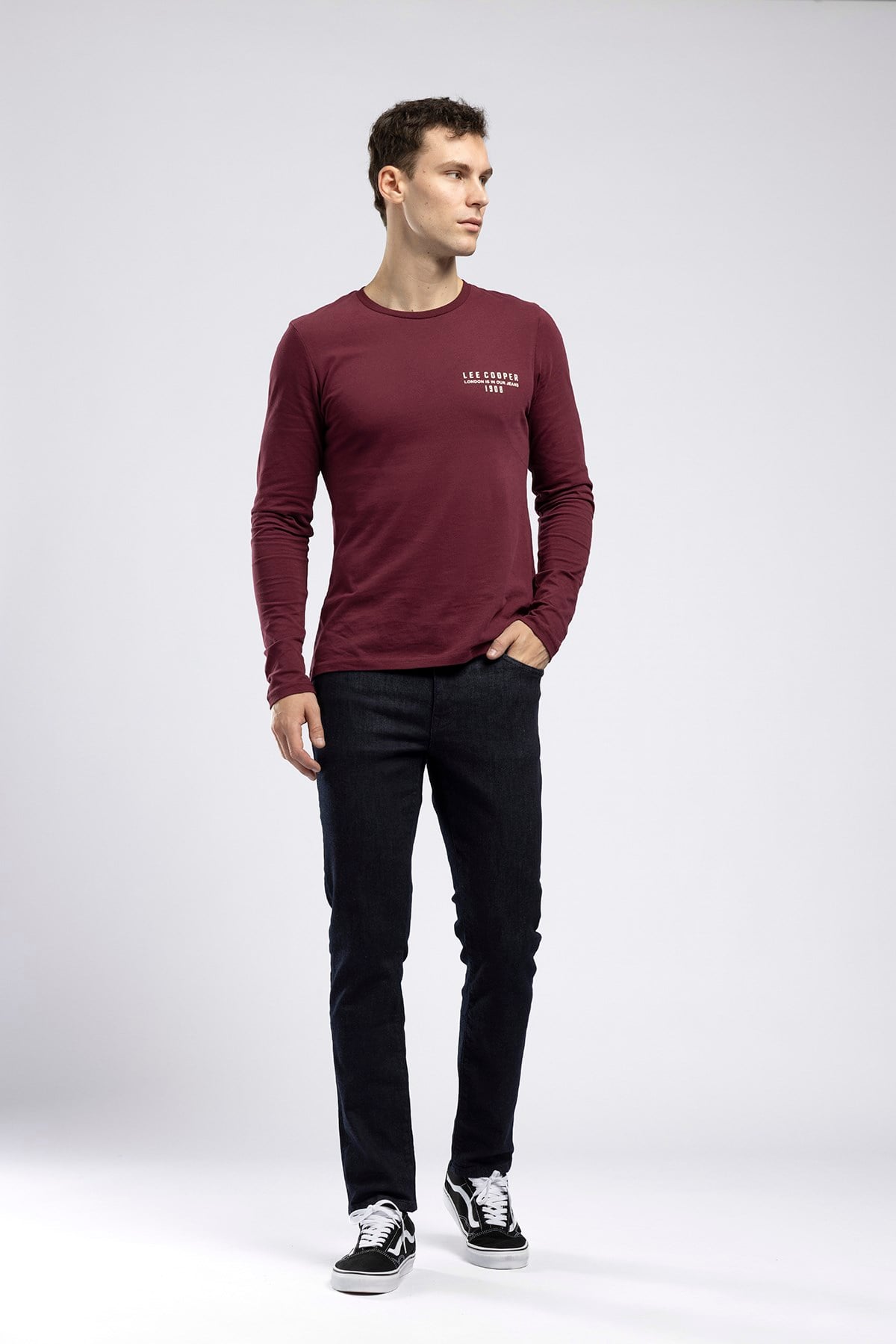 Jagger Erkek Slim Straight Normal Bel Dar Kesim Jean Siyah