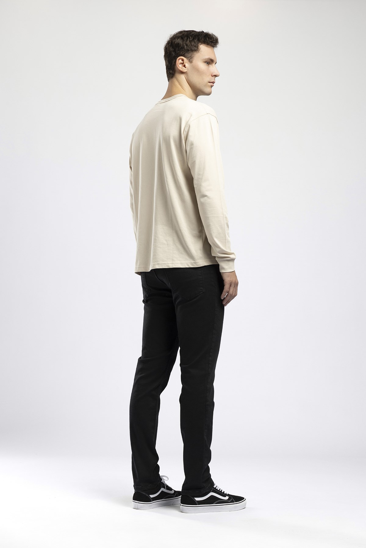 Jagger Premium Erkek Slim Straight Jean Siyah