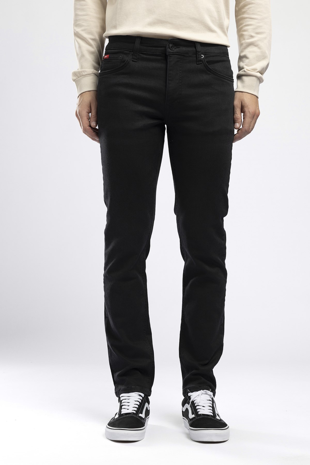 Jagger Premium Erkek Slim Straight Jean Siyah