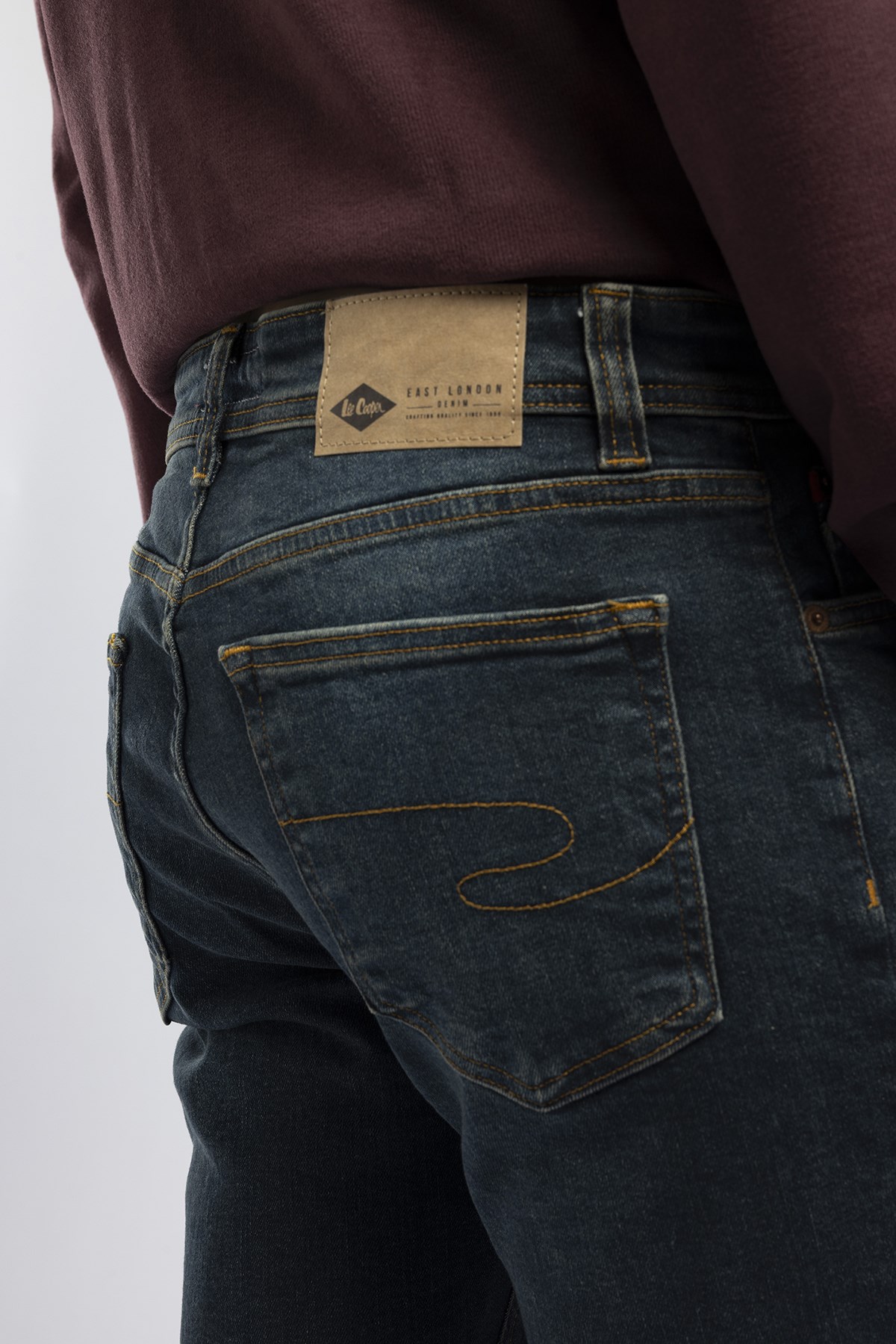 Jagger Premium Erkek Slim Straight Jean Koyu  Mavi