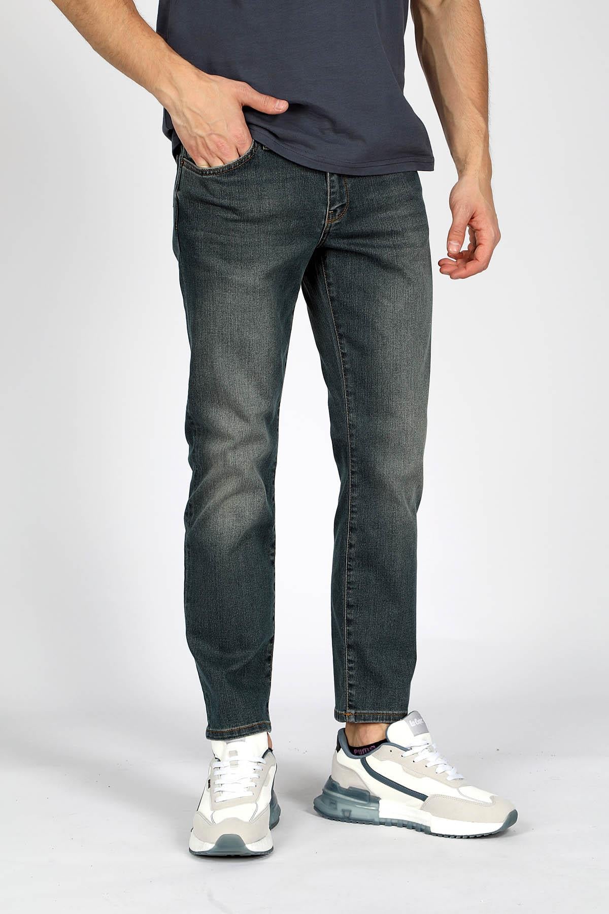 Jagger Erkek Jean Pantolon Octopus Jnb Stone