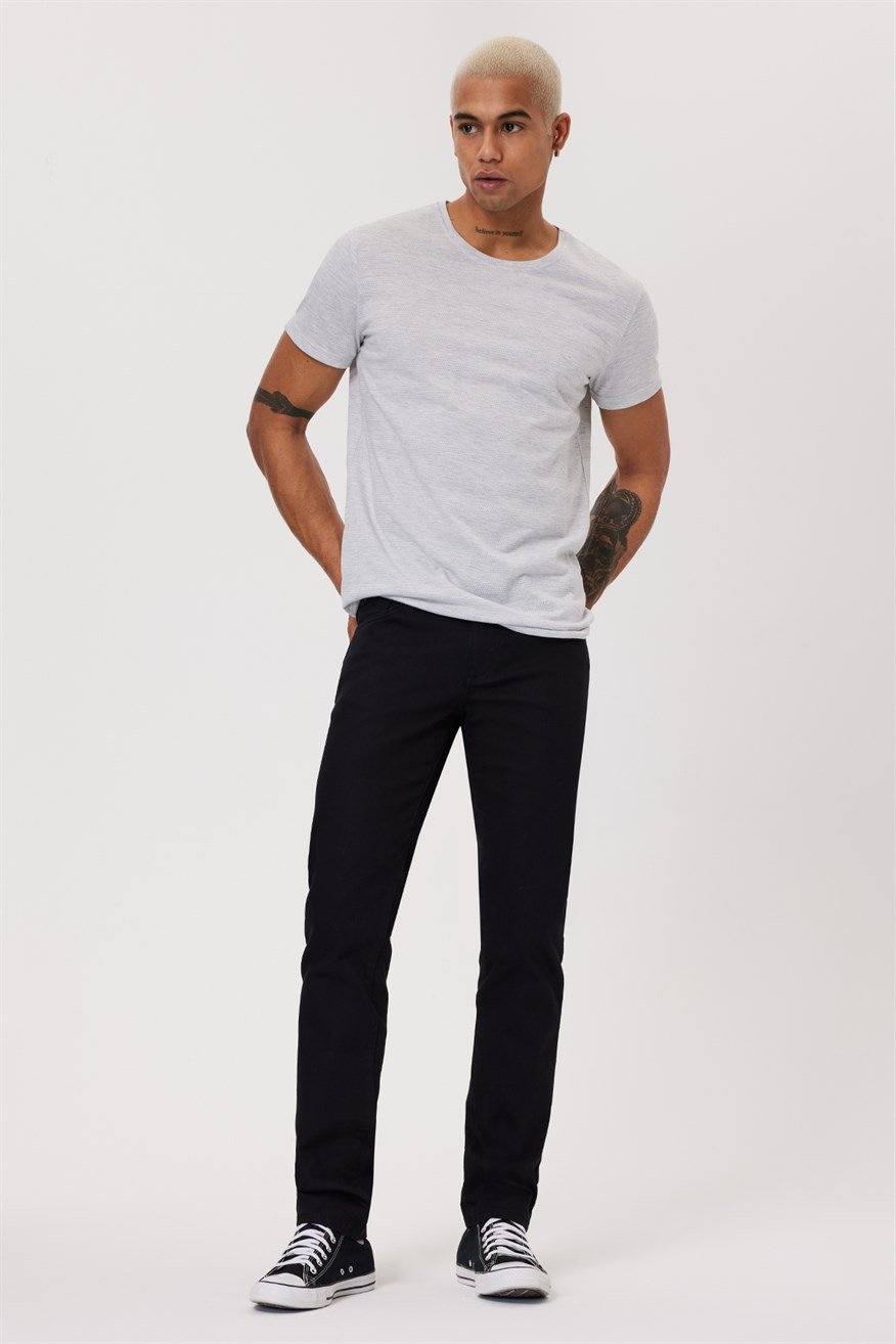 Jagger Erkek Jean Pantolon Stay Black