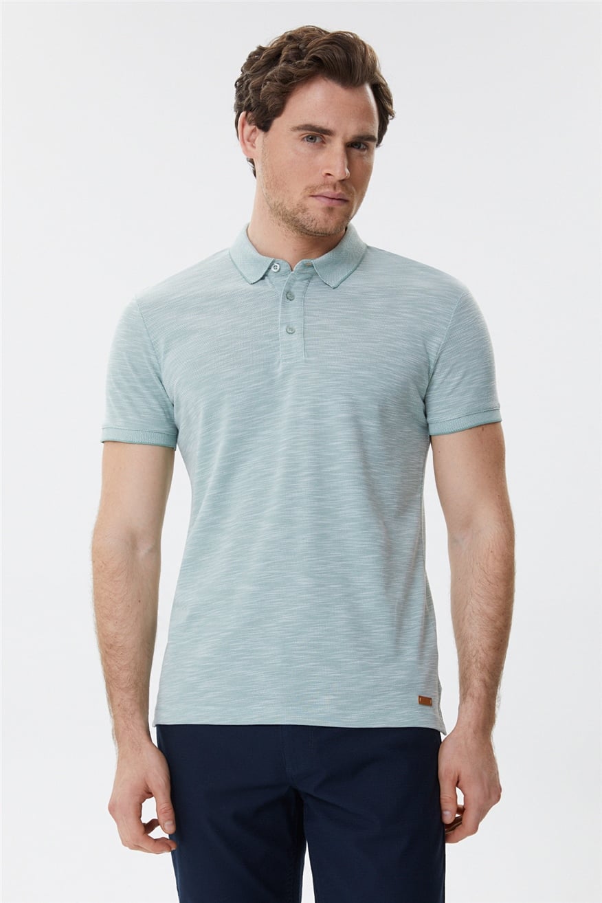 JAKE ERKEK POLO YAKA T-SHIRT