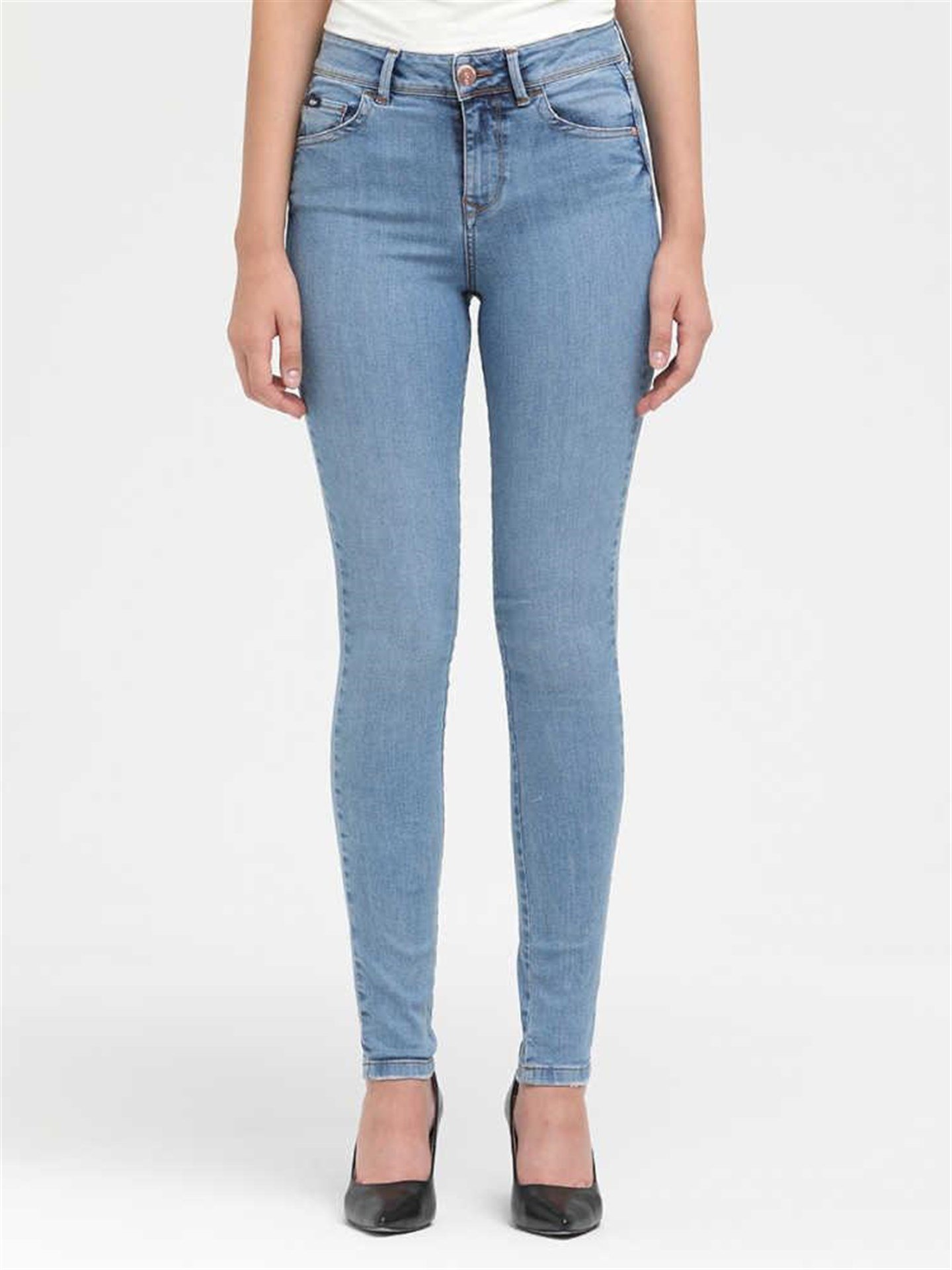 JAMY KADIN DENIM SKINNY HIGHRISE PANTOLON