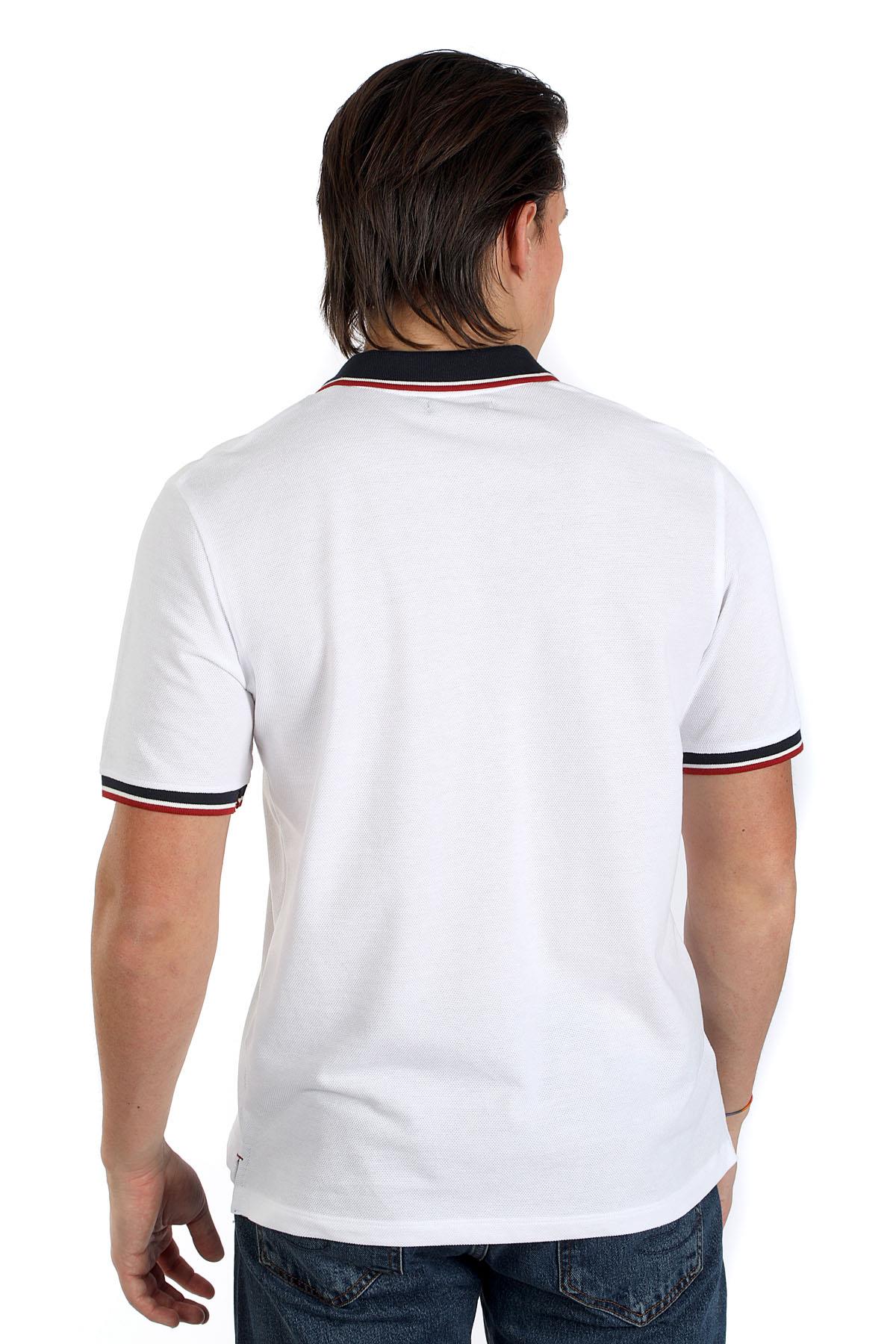 Jasec Erkek Pike Polo Yaka T-Shirt Beyaz