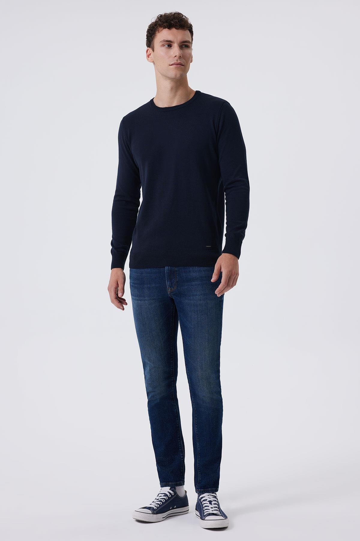 Jeff Erkek Jean Pantolon Lıepzıg Pure Blue Stone 