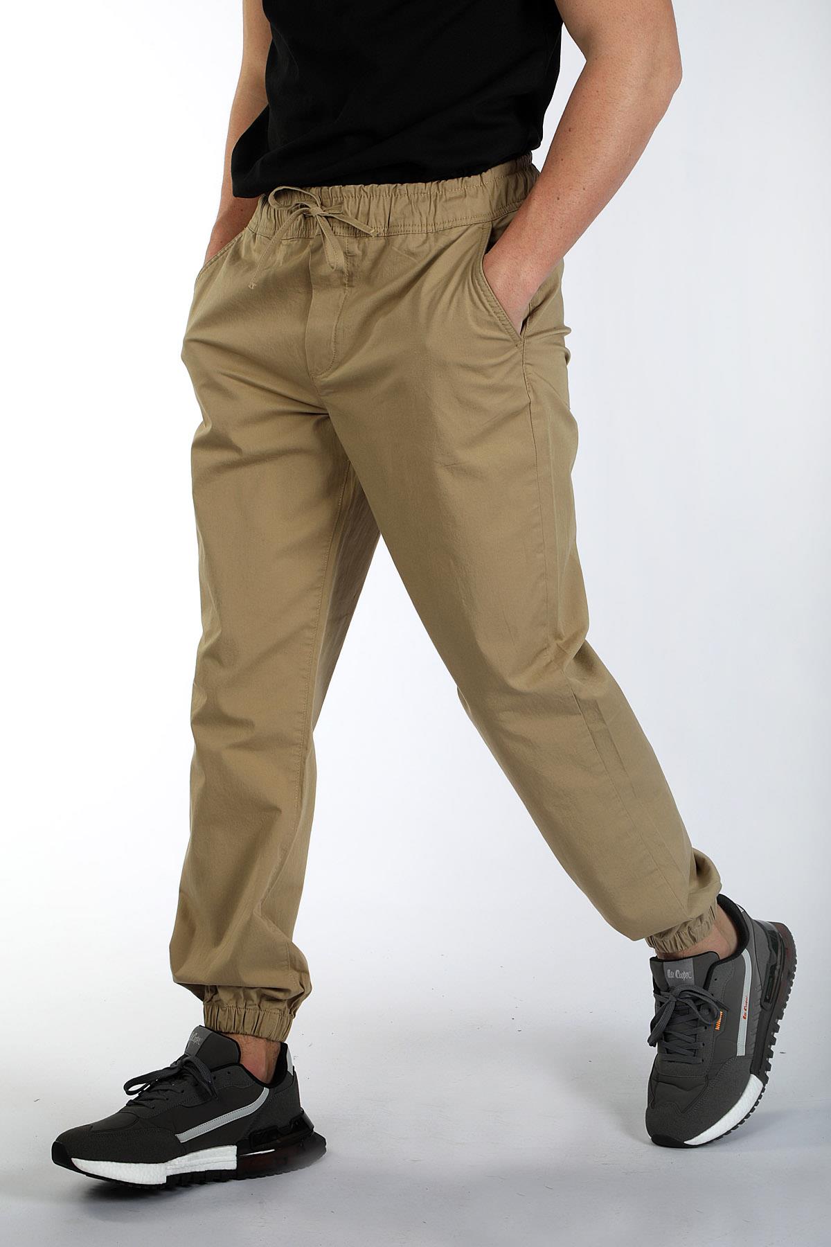 Jogger 2 Erkek Dokuma Pantolon Camel