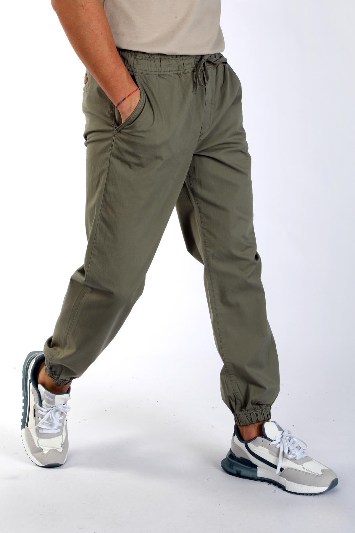 Jogger 2 Erkek Dokuma Pantolon Haki