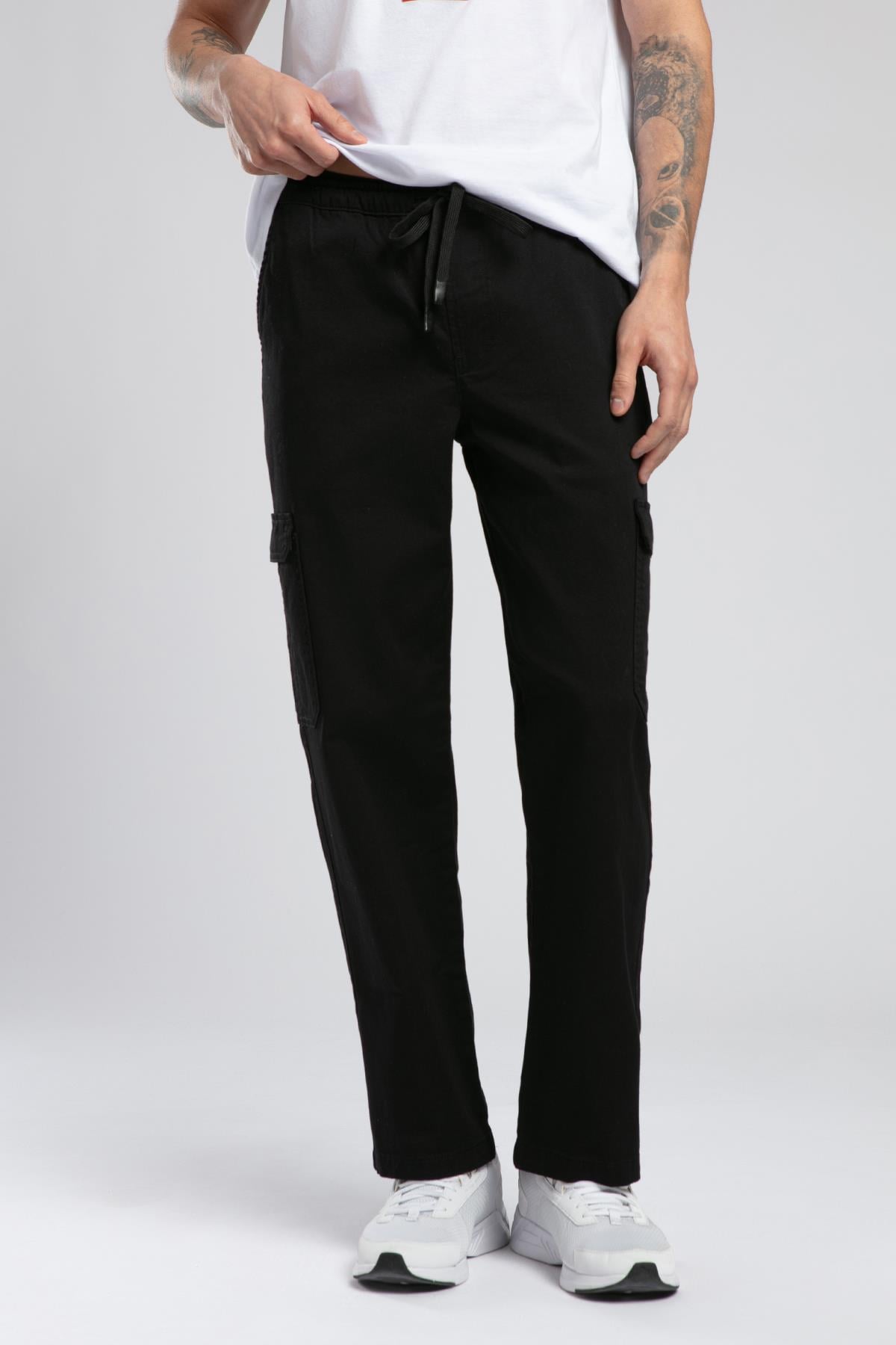 Jogger Cargo Erkek Dokuma Pantolon