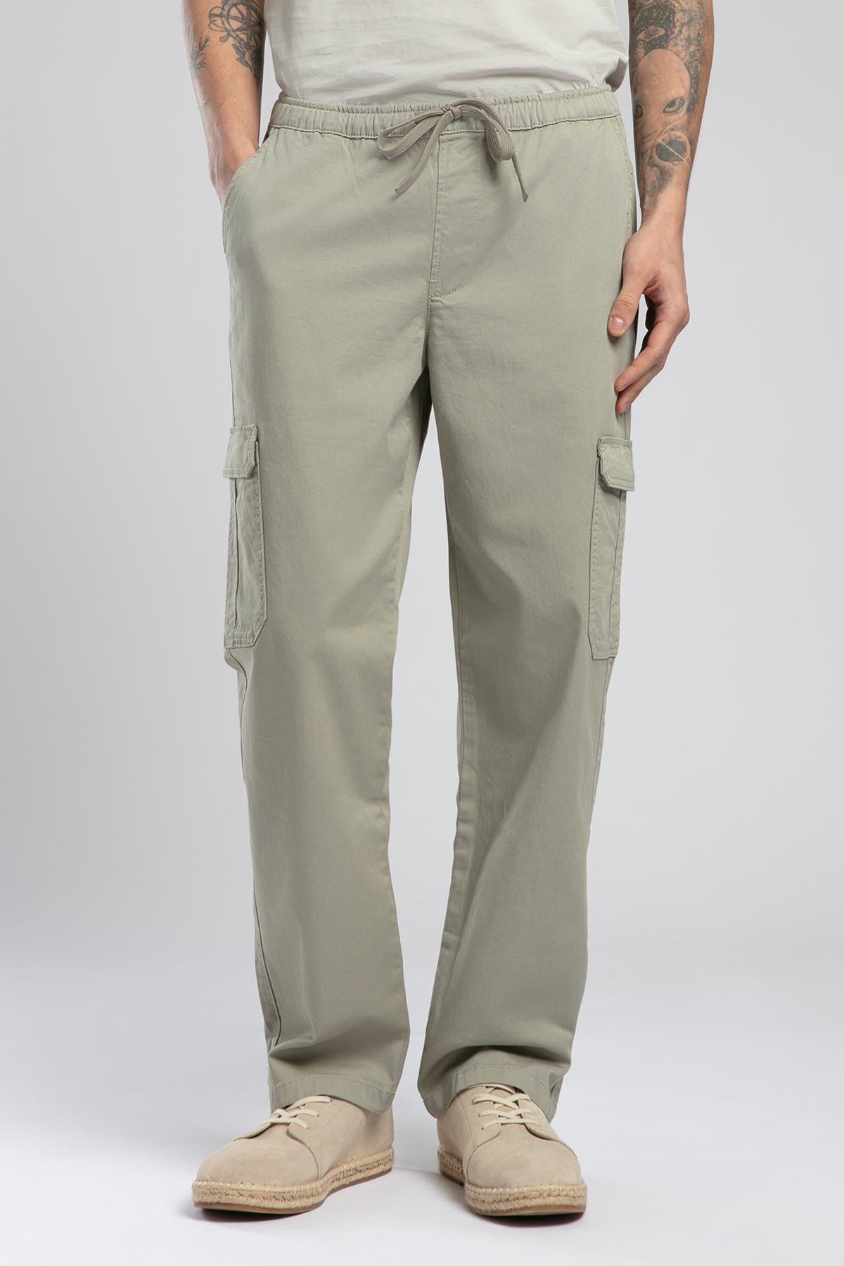 Jogger Cargo Erkek Dokuma Pantolon