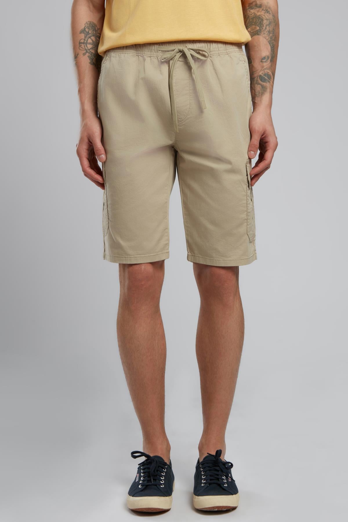 Jogger Cargo Erkek Dokuma Şort