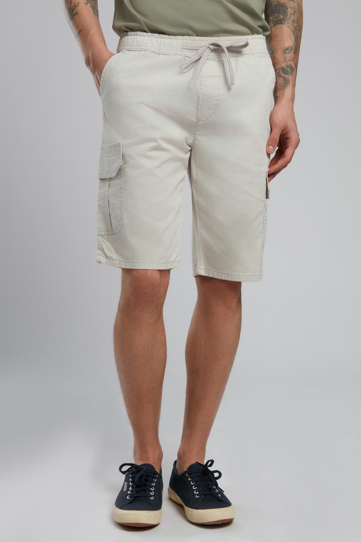 Jogger Cargo Erkek Dokuma Şort