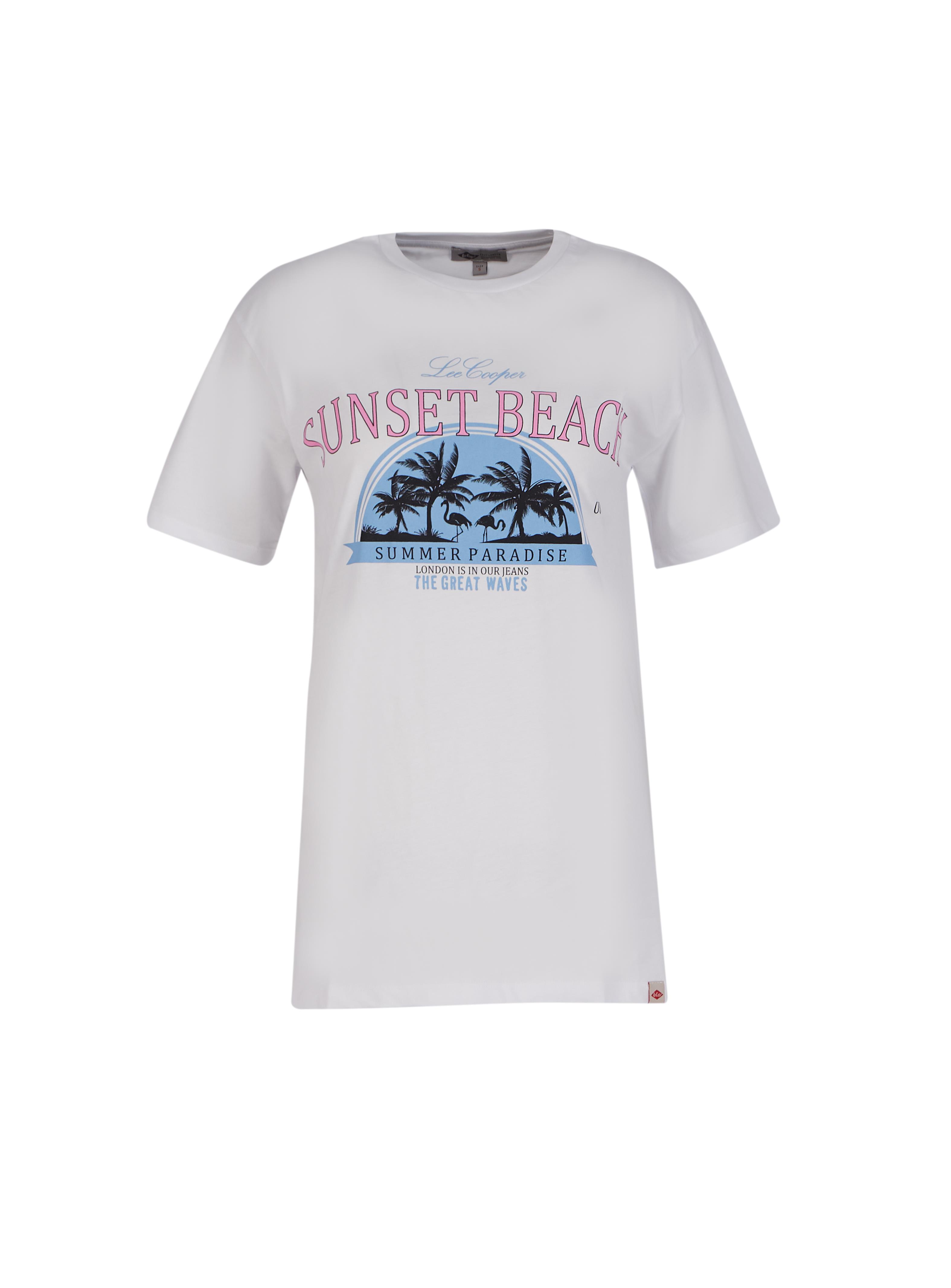 Jose Kadın Oversize Bisiklet Yaka T-Shirt