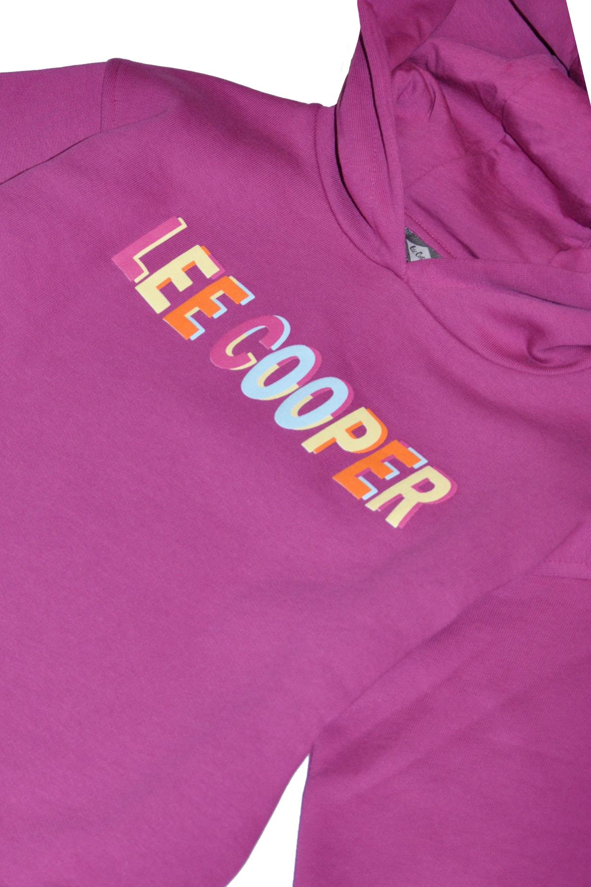 Joy Kız Çocuk Sweatshirt Koyu Pembe