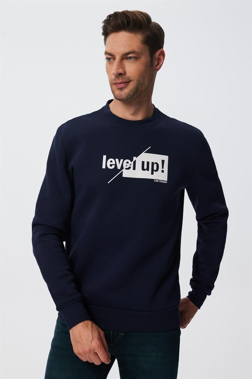 Kaı Erkek Sweatshırt Lacivert 