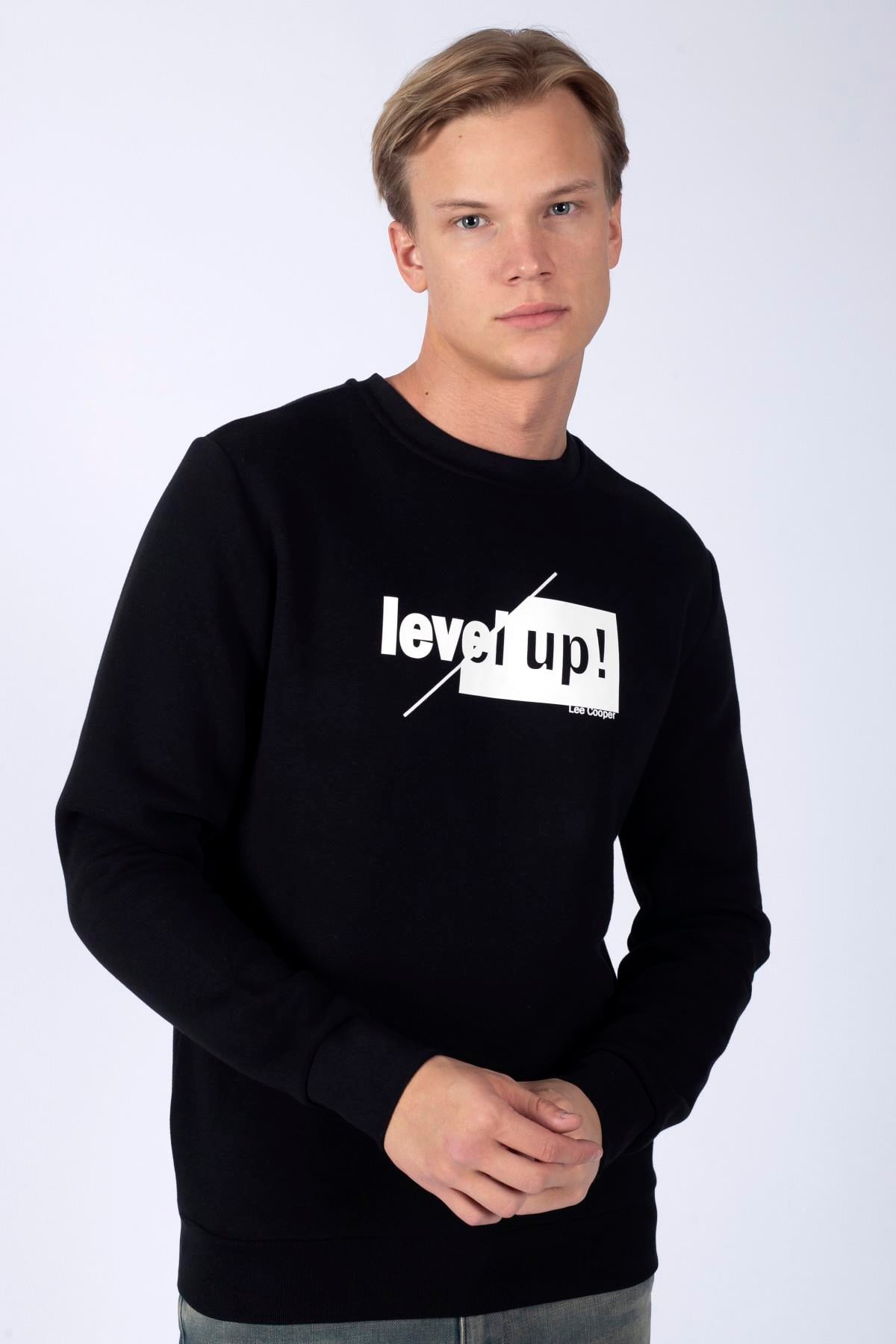 Kaı Erkek Sweatshırt Siyah