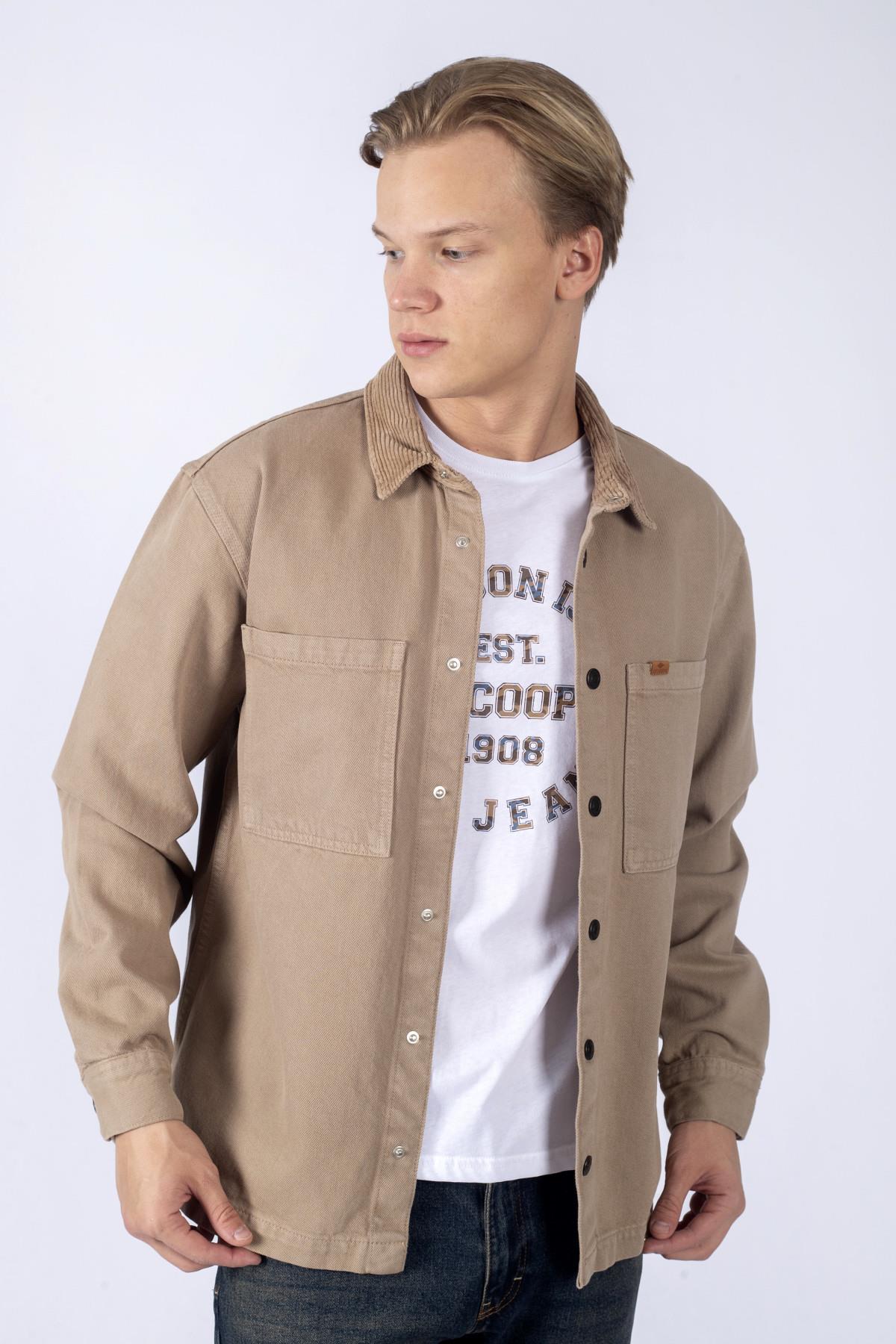 Karela 2 Erkek Dokuma U.Kol Gömlek Vızon 