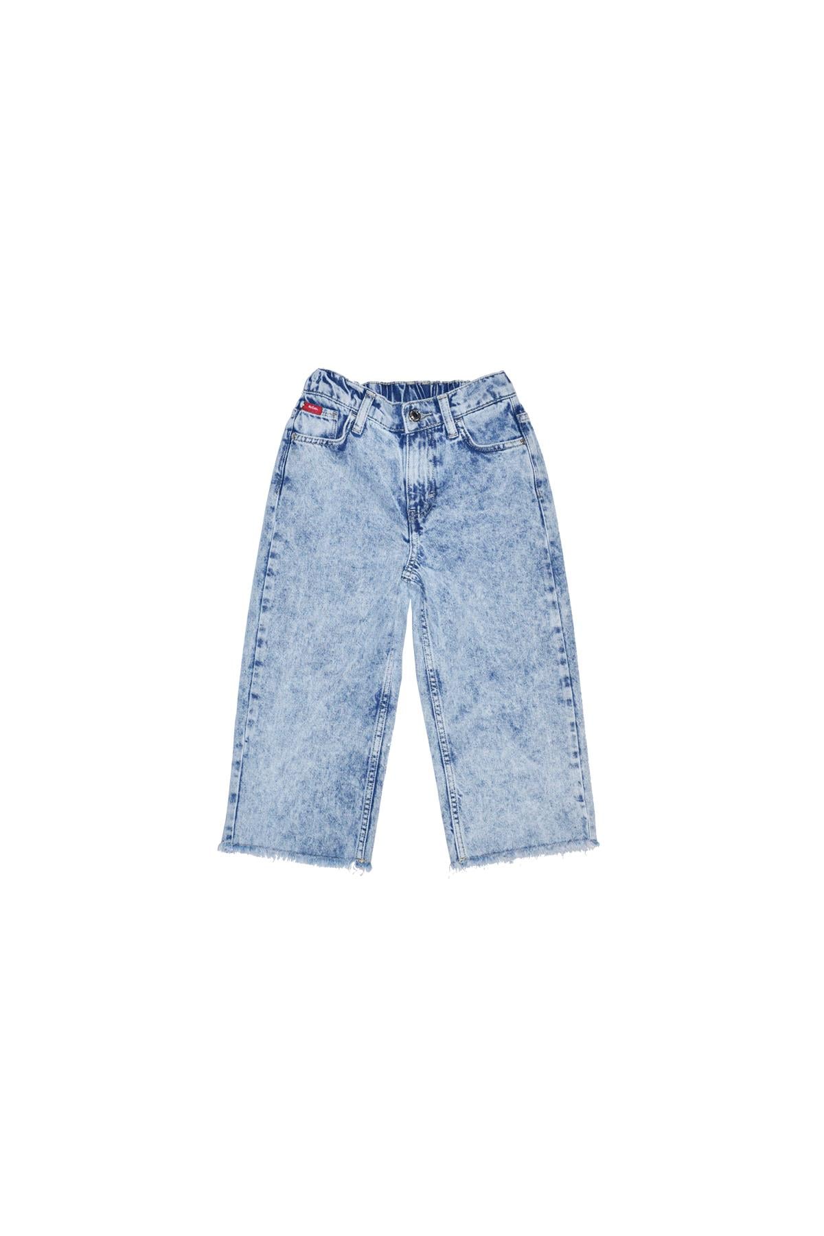 Kelly Kız Çocuk Jean Pantolon Dark Blue
