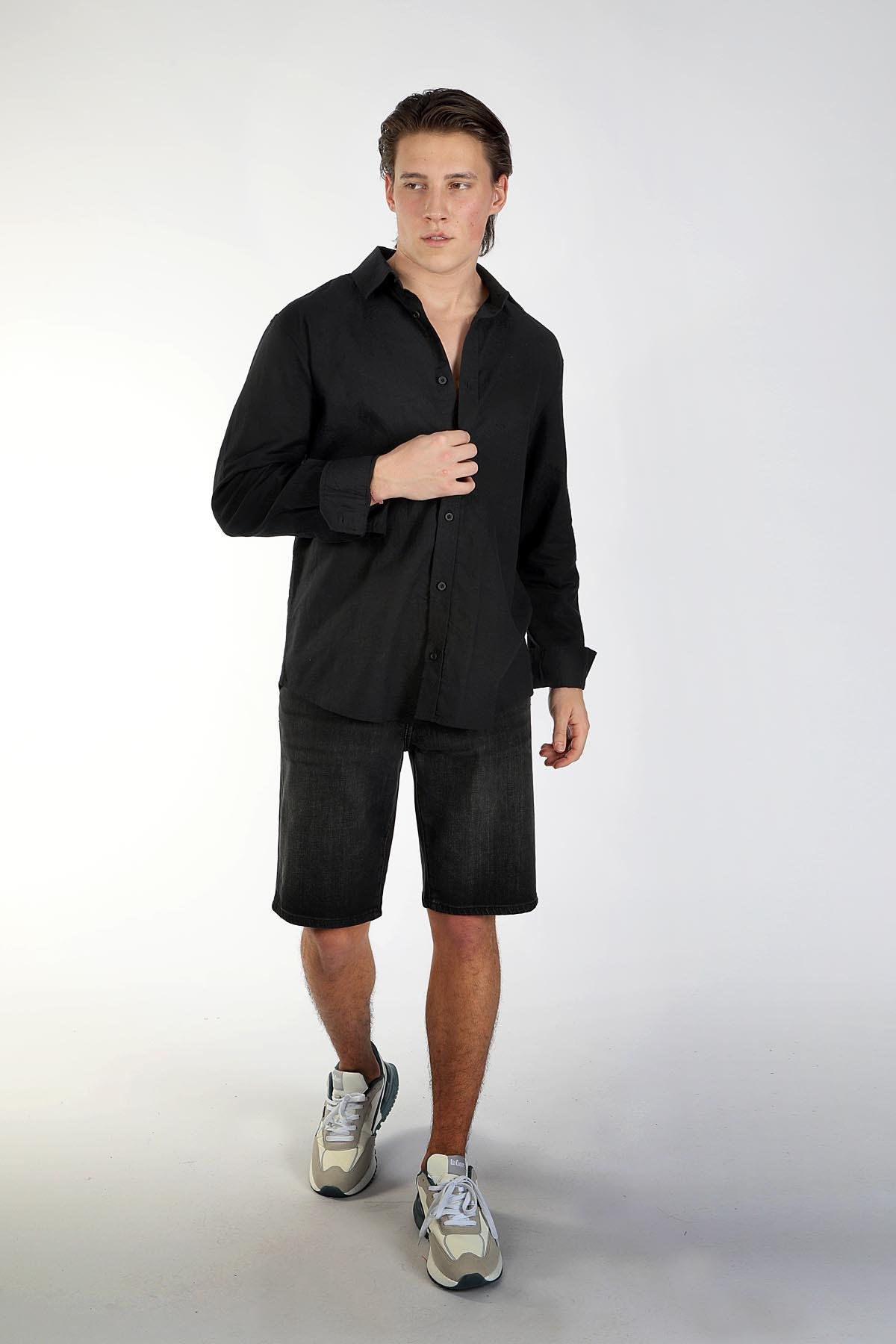 KETSA ERKEK U.KOL DOKUMA GÖMLEK