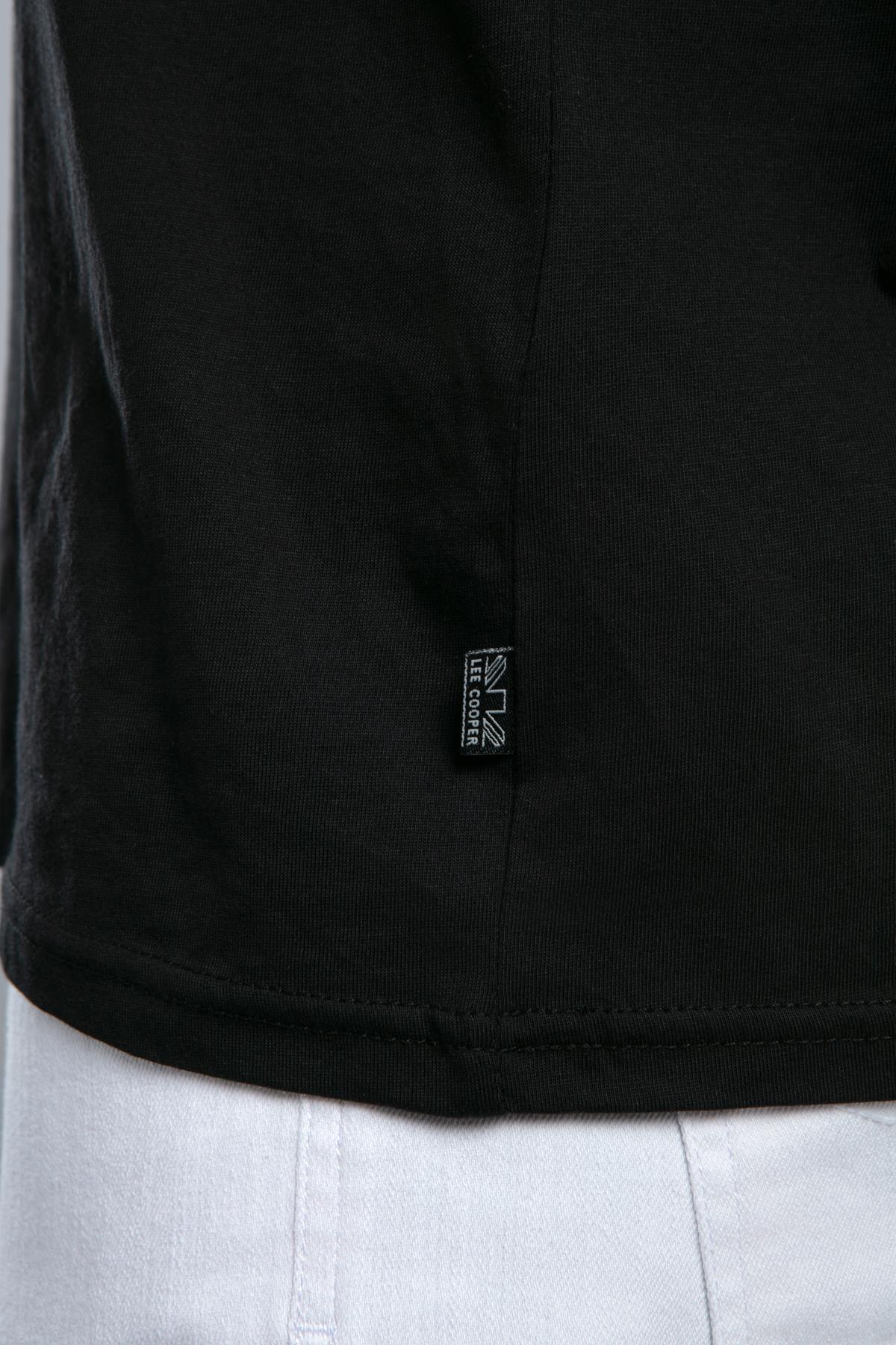 Kite Erkek %100 Pamuk O Yaka T-Shirt Siyah
