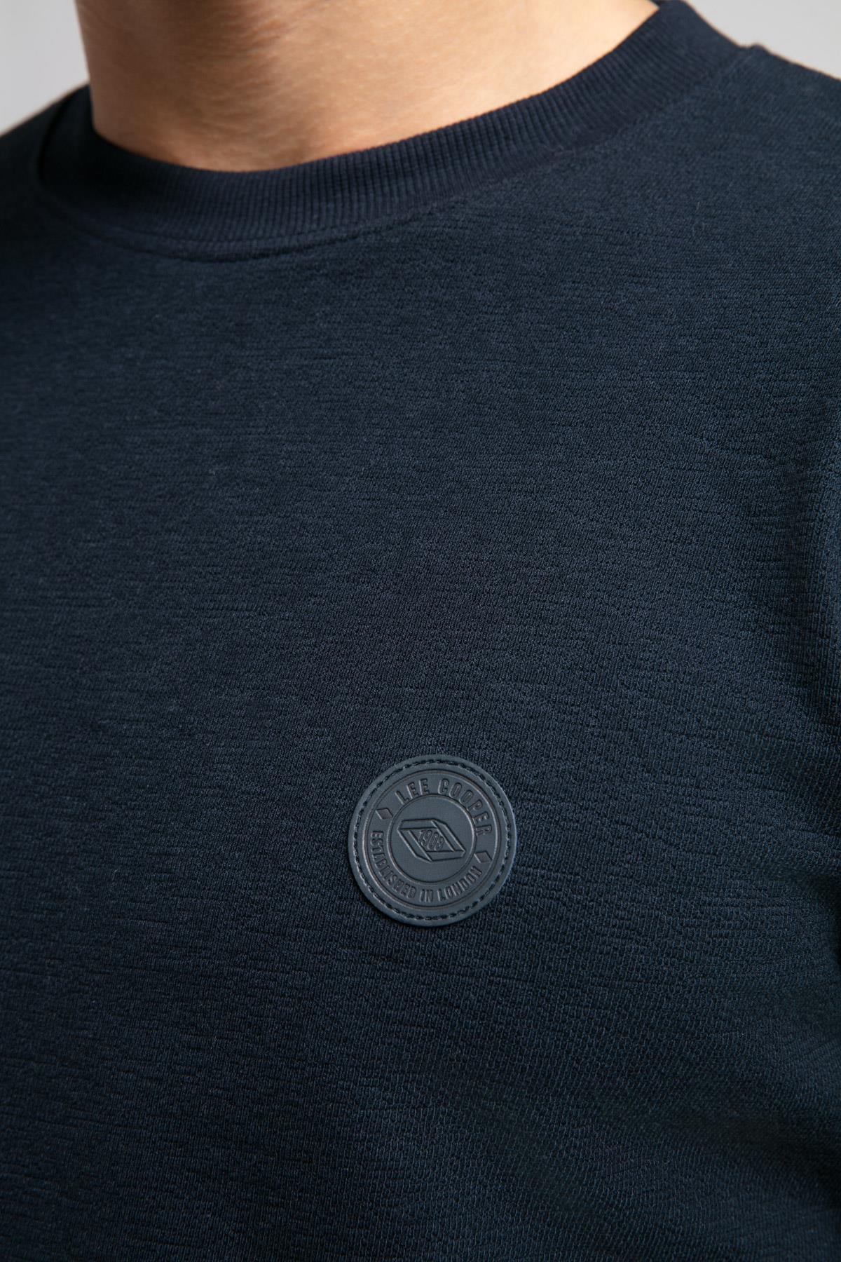 Lecosa Erkek O Yaka Sweatshirt Lacivert