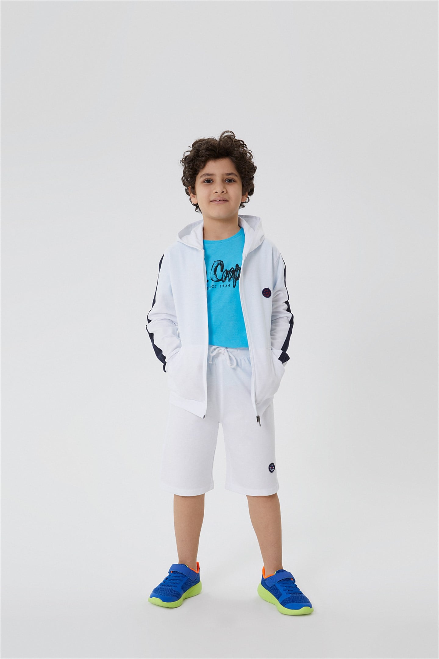 LEO ERKEK ÇOCUK KAPÜŞONLU FERM.S-SHIRT