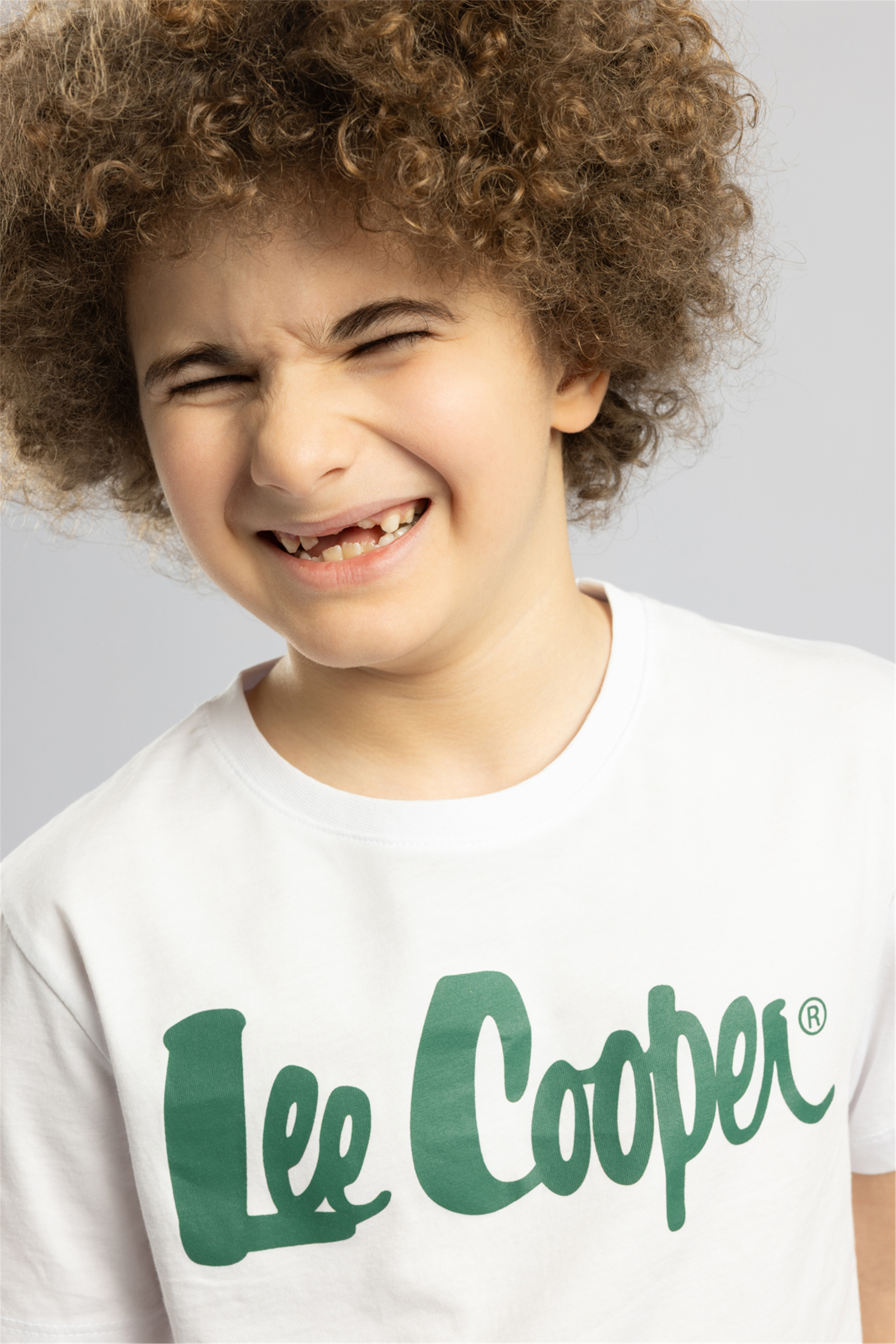 Londonlogo Erkek Çocuk Basic %100 Pamuk Baskılı Bisiklet Yaka T-Shirt Beyaz