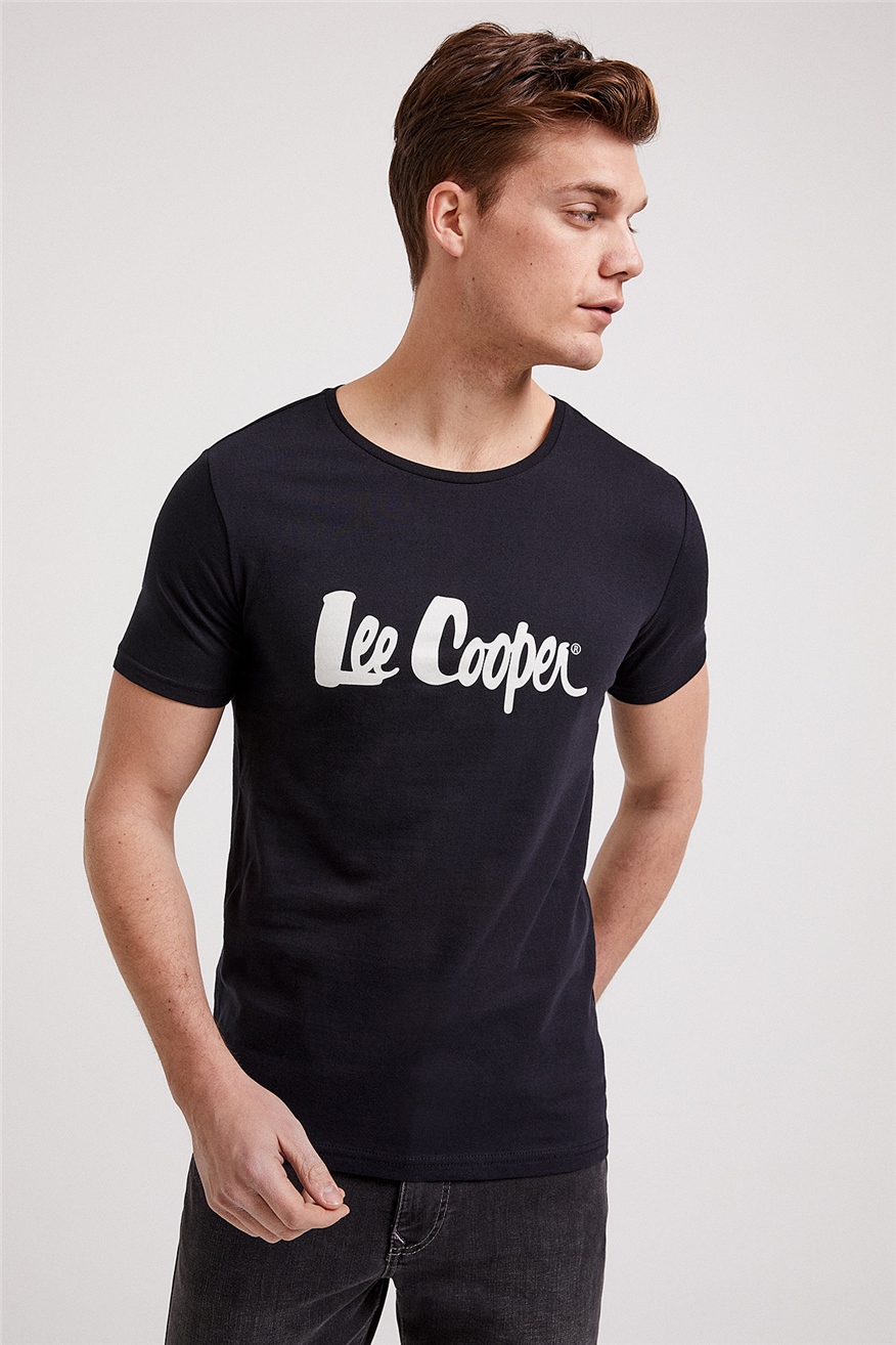 Londonlogo Erkek O Yaka T-Shirt