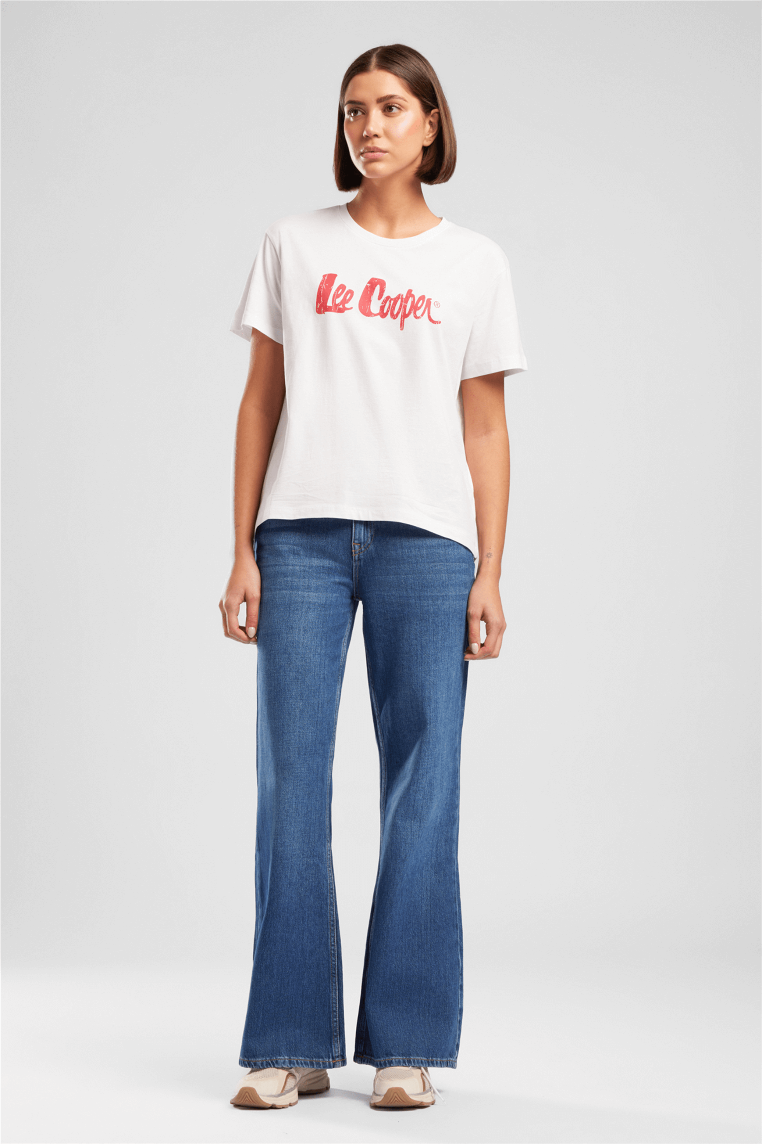 LONDONLOGO KADIN O YAKA T-SHIRT