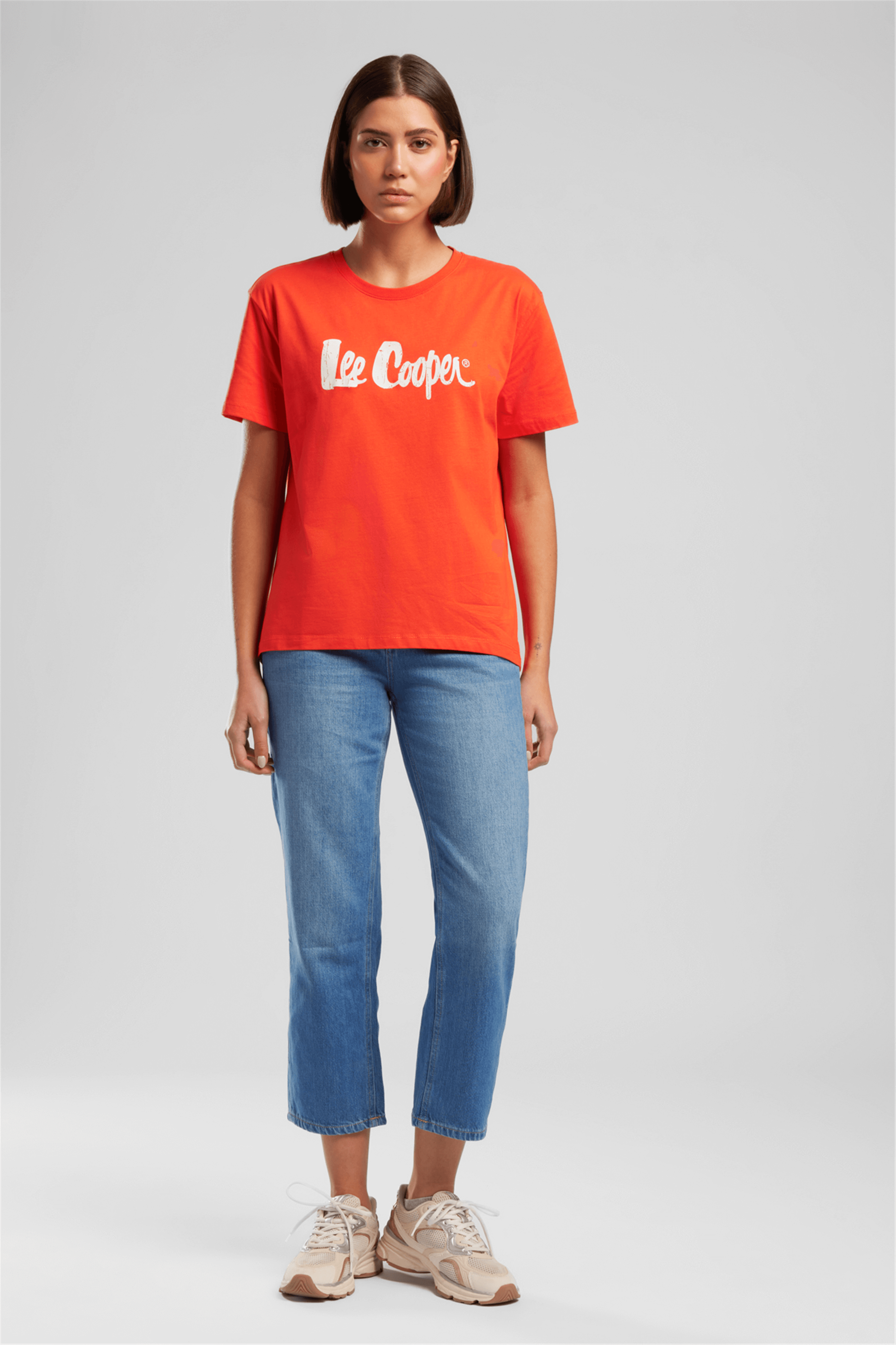 LONDONLOGO KADIN O YAKA T-SHIRT