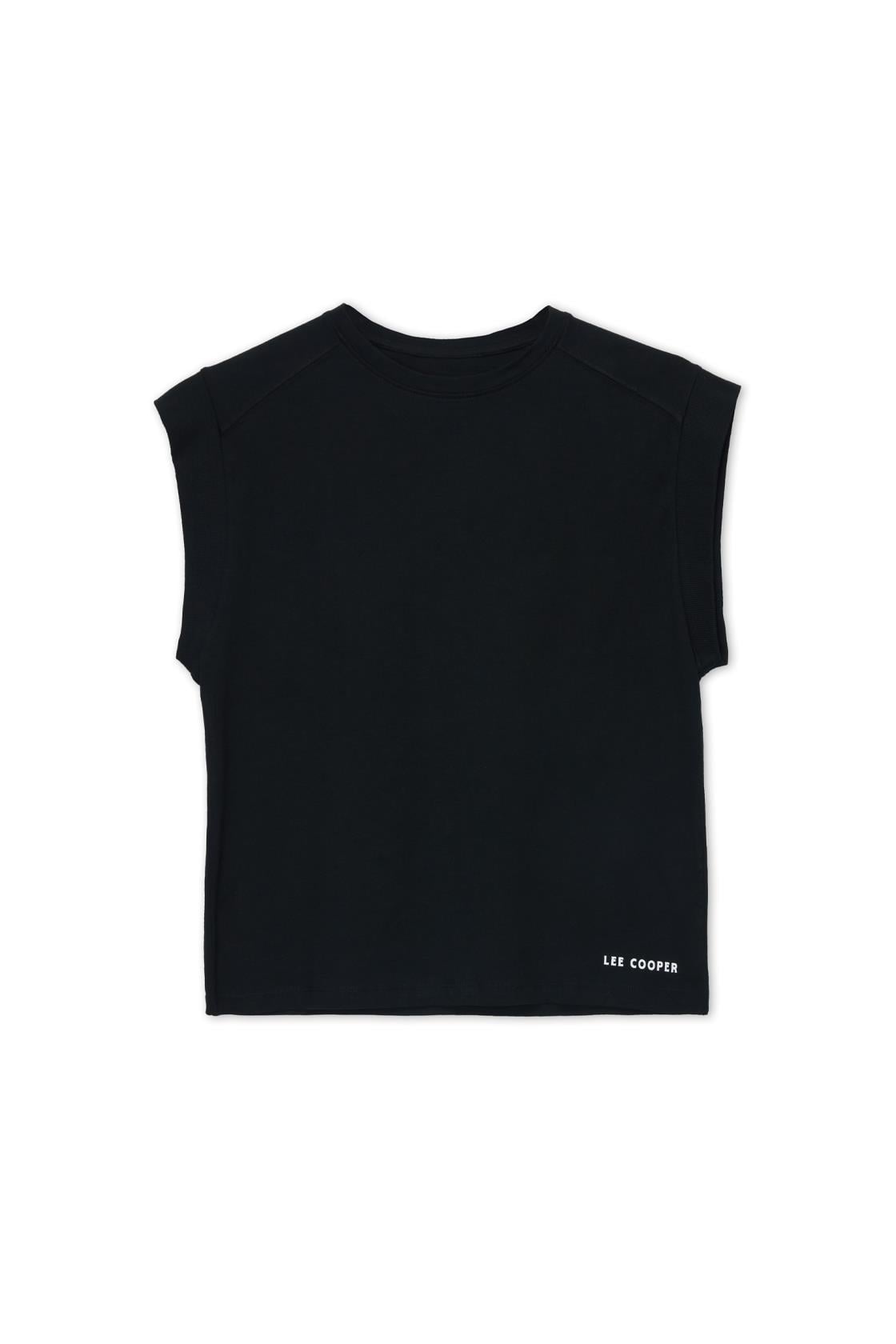 Losea Kadın %100 Pamuk O Yaka T-Shirt Siyah
