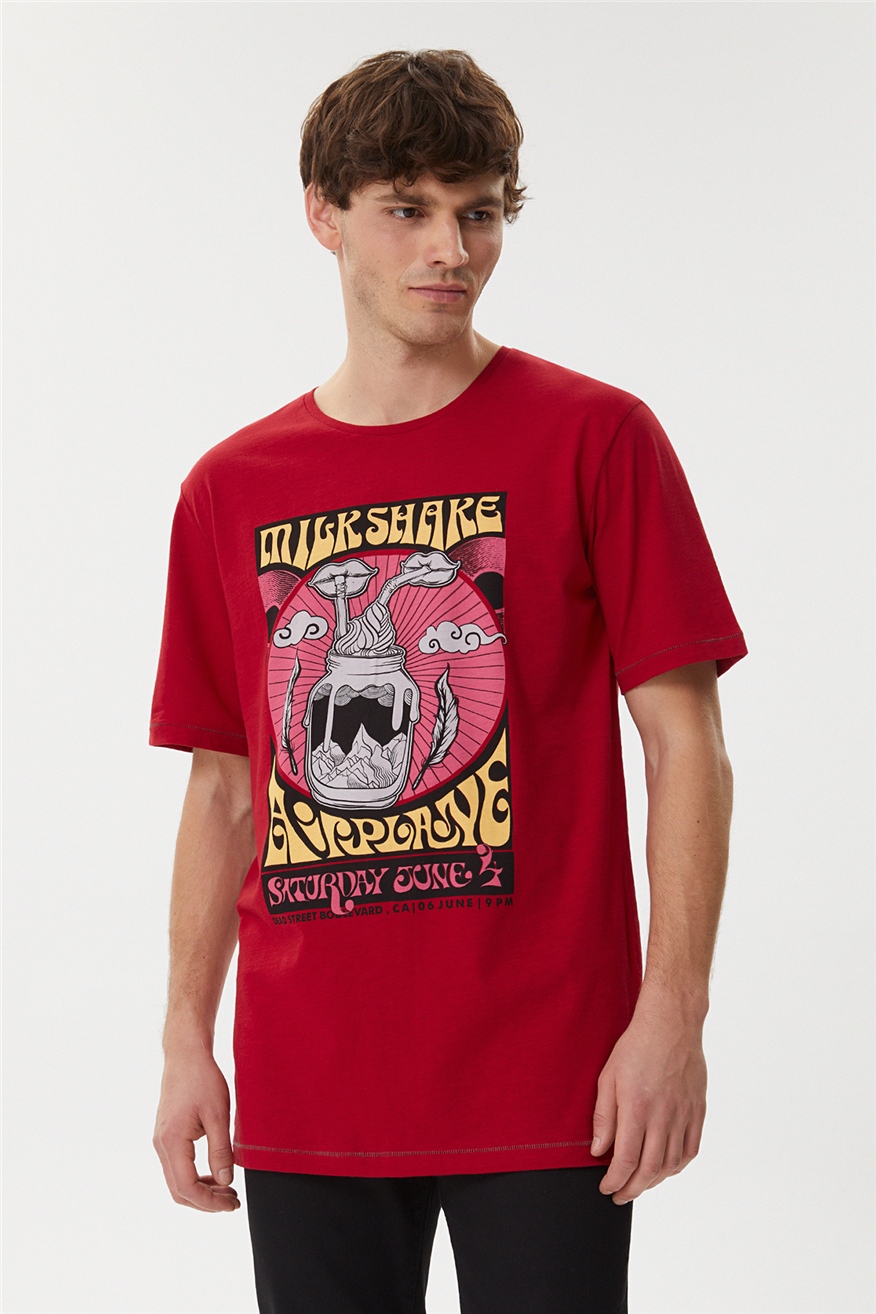 LOWELL ERKEK O YAKA T-SHIRT