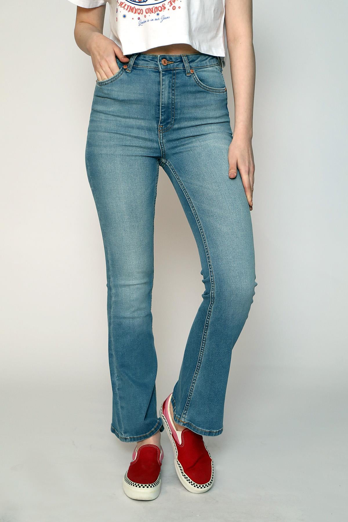 LUNA KADIN JEAN PANTOLON