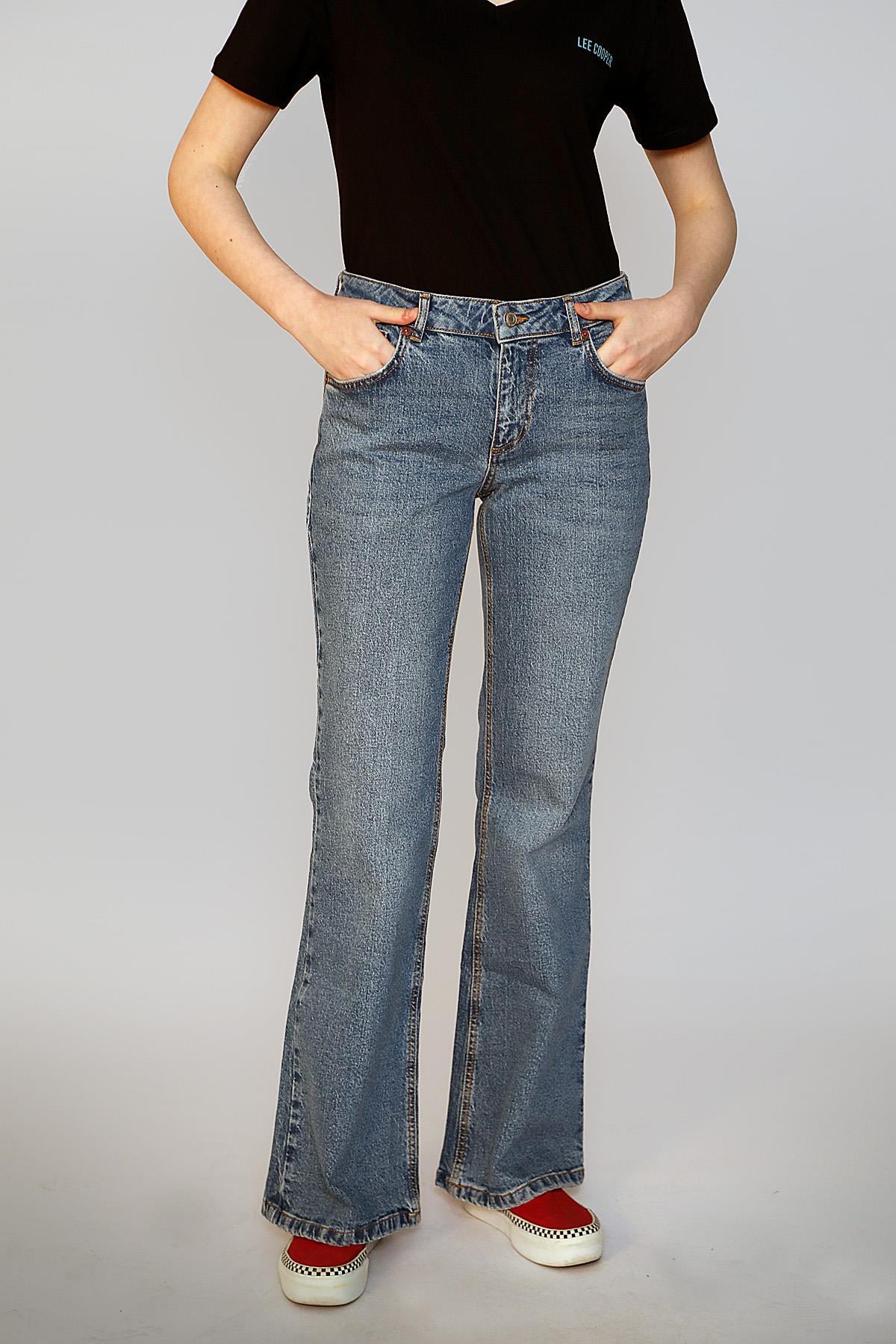 Luna Kadın Jean Pantolon Dark Blue