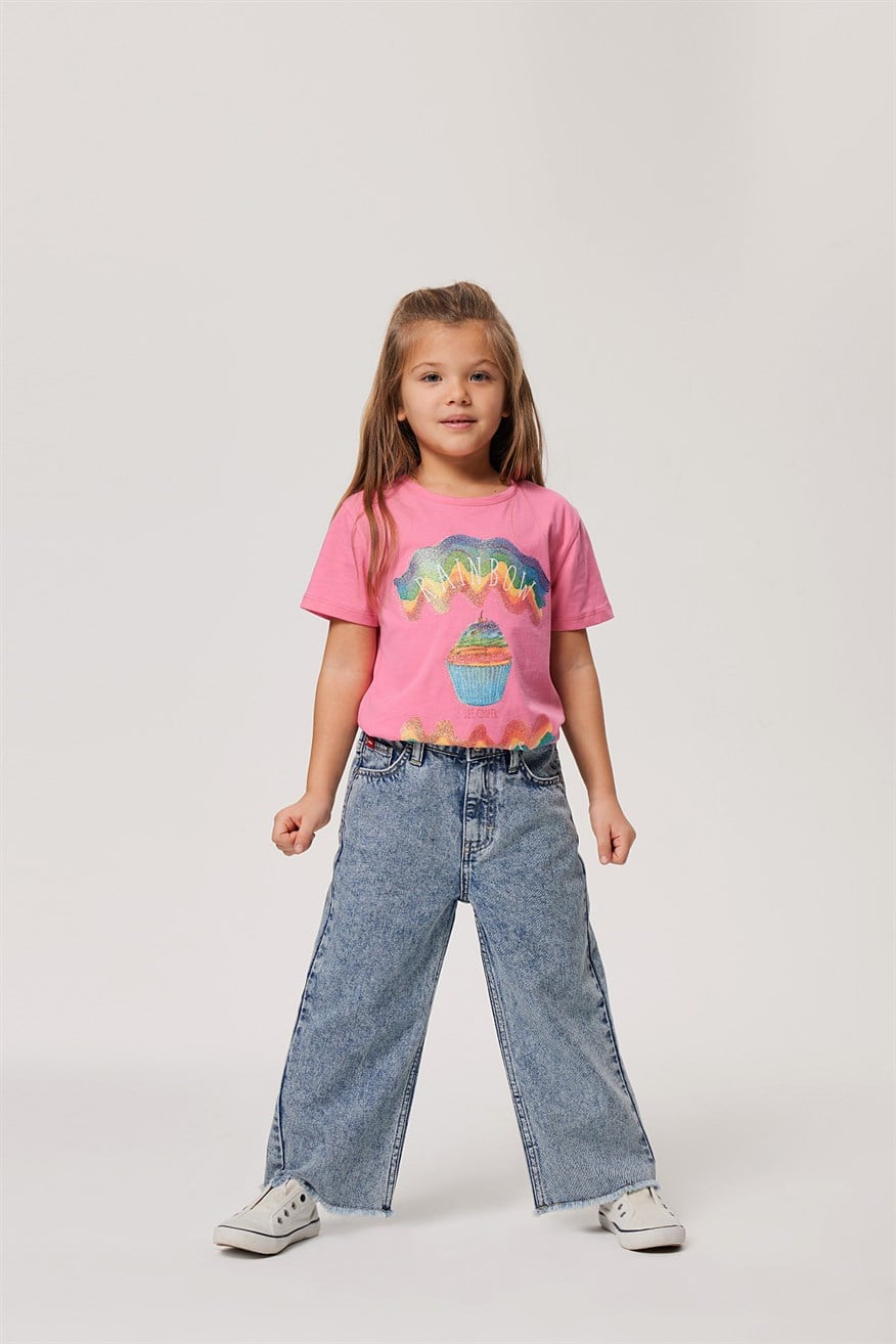 Maldıves Kız Çocuk Jean Pantolon Lıght Blue
