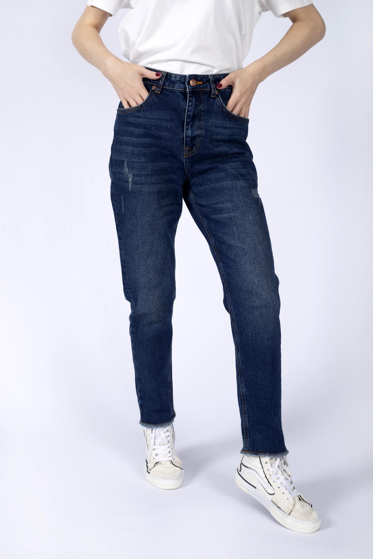 Marlyn Kadın Jean Pantolon Hıllary Dark Blue